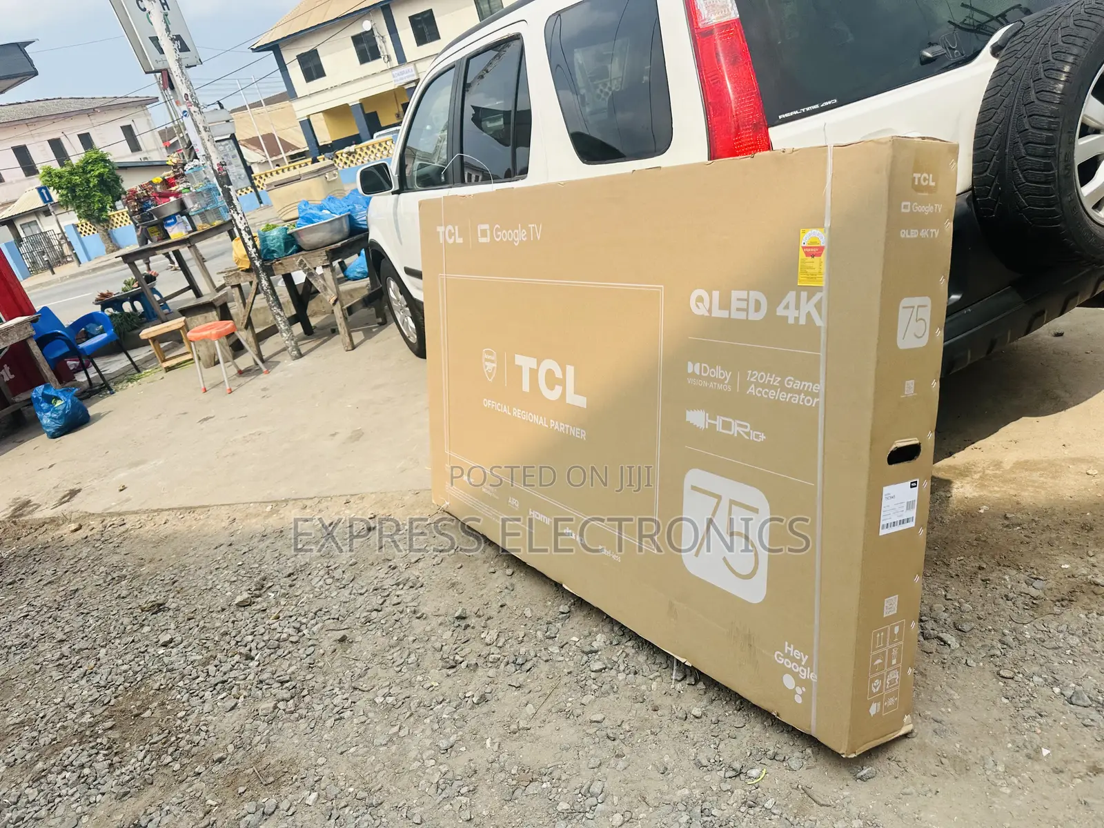 Vivid Color QLED TCL 75C645 Smart