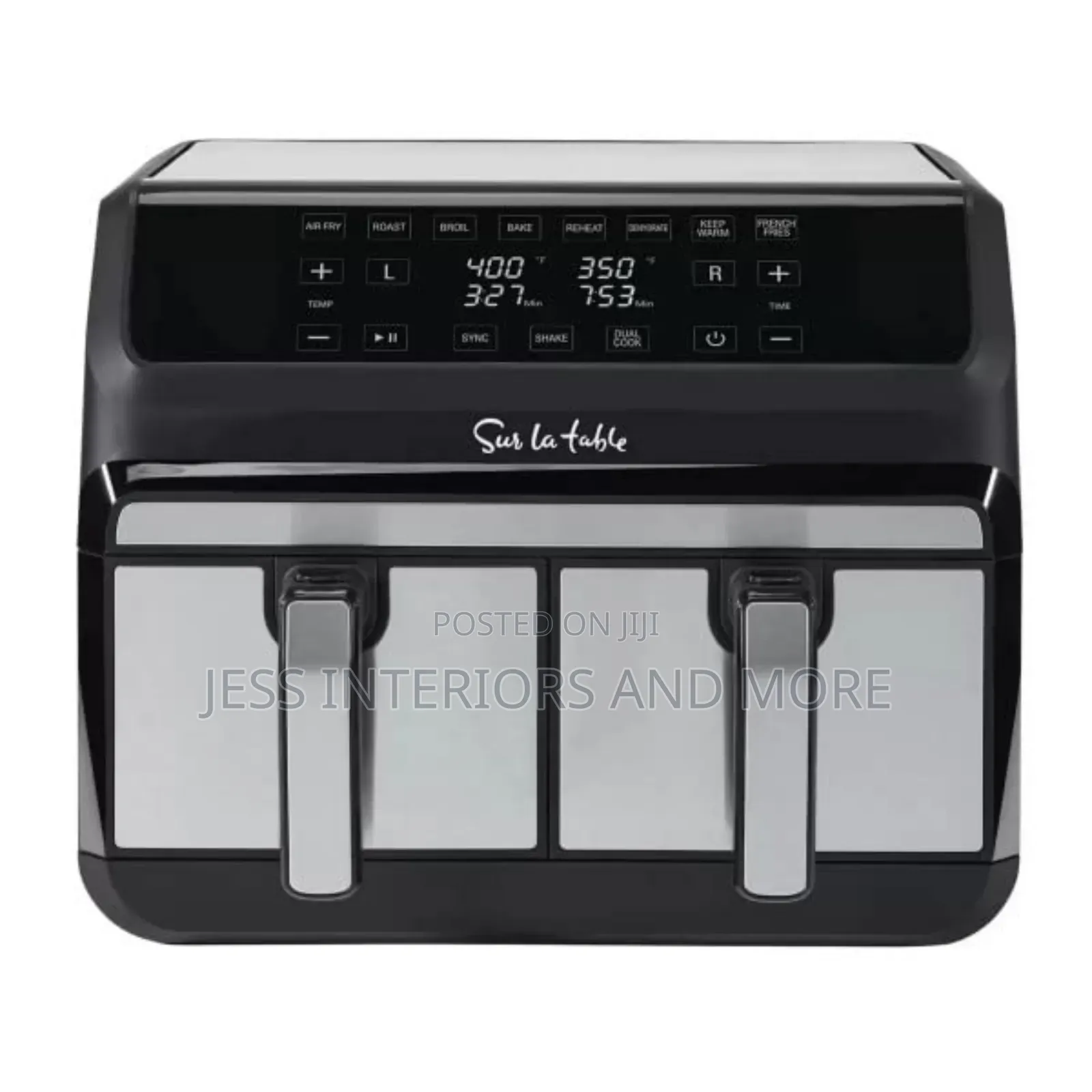 10.4 L Air Fryer Double Basket