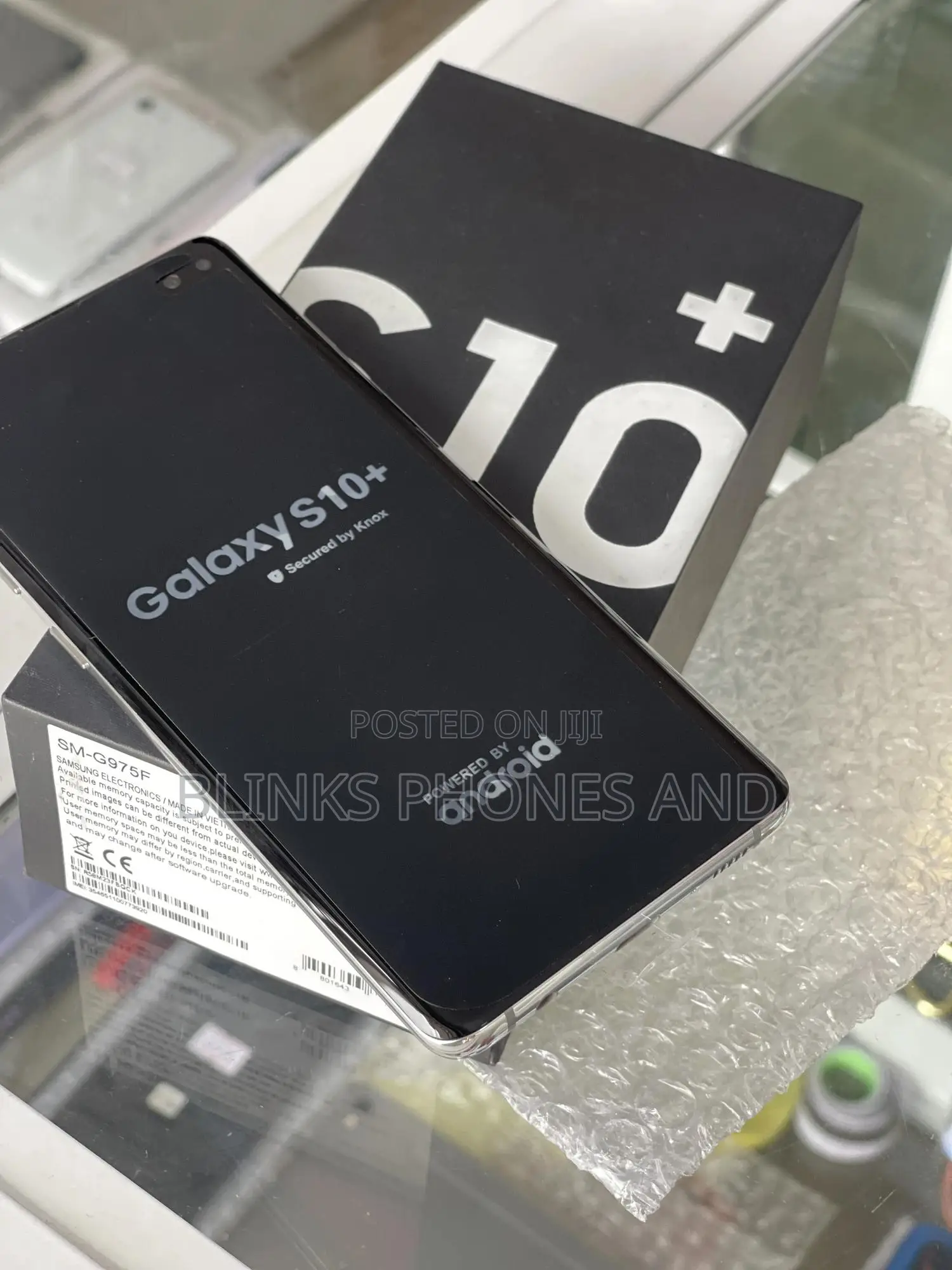 New Samsung Galaxy S10 Plus 128 GB White