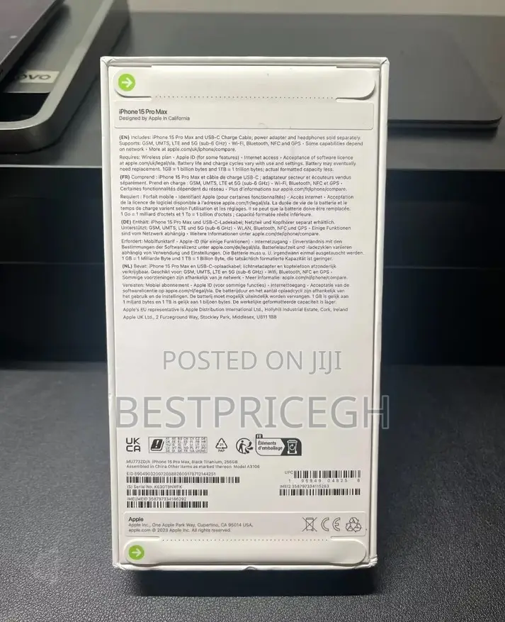 New Apple iPhone 15 Pro Max 256 GB
