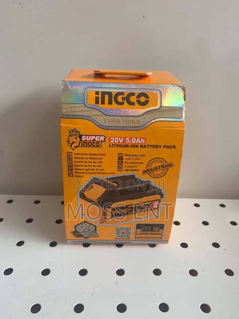 Ingco Battery 20v 5ah - C12 - Fbli20031