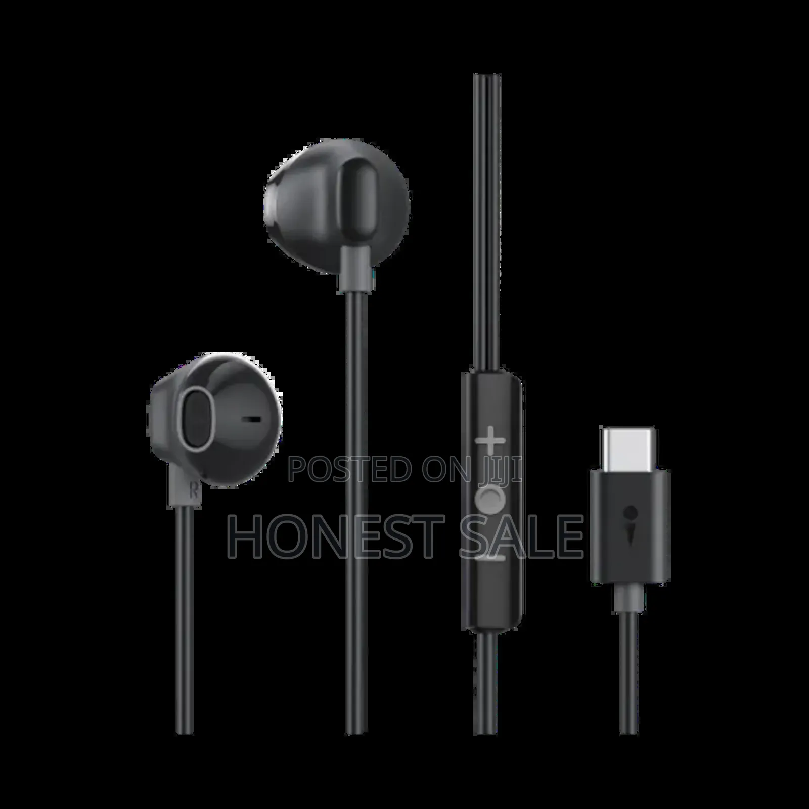 Oraimo Halo Airy Type-C Half in-Ear Wired Headphones
