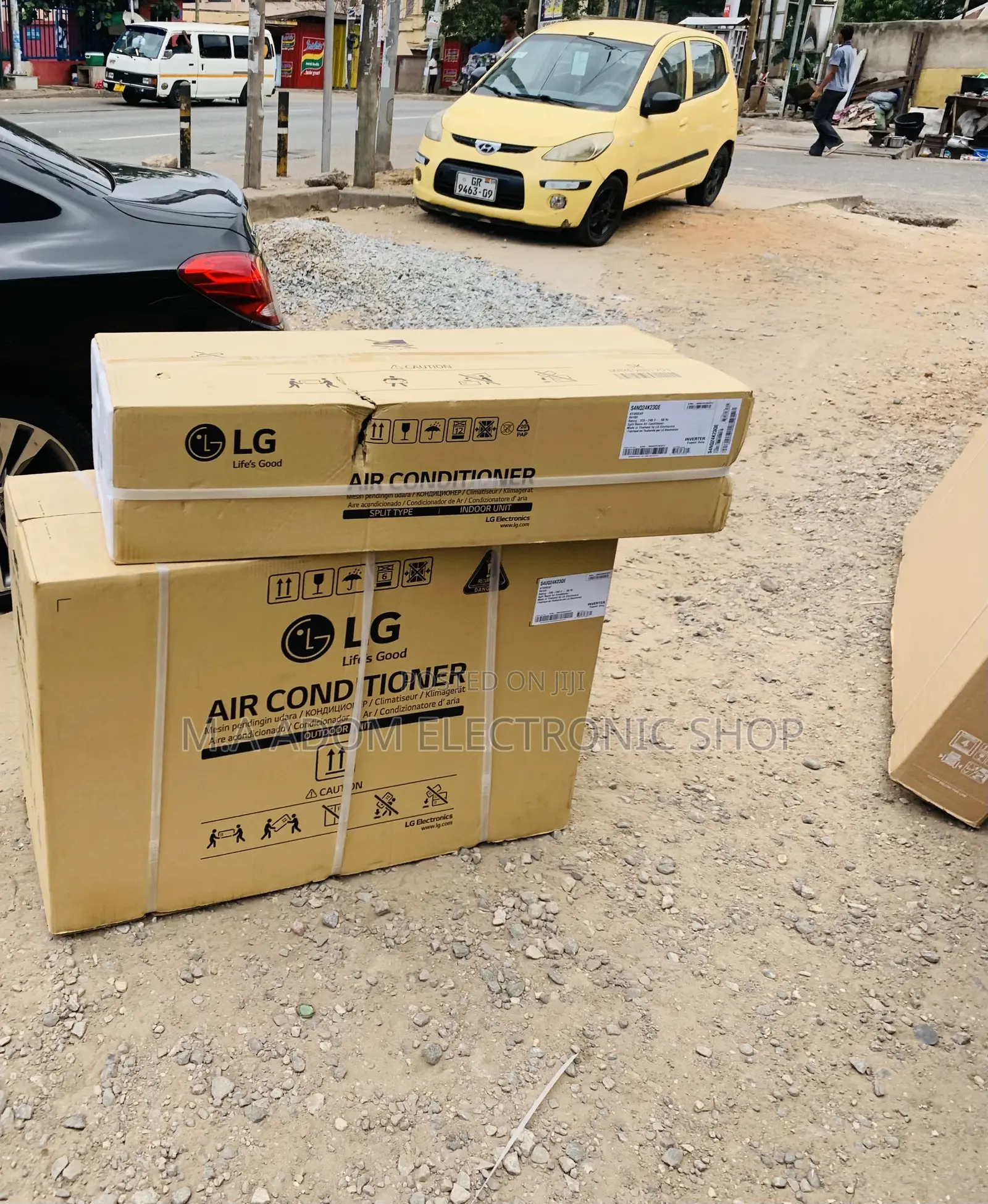Elegantly Designed LG S4-Q24k23 2.5hp DUALCOOL Inverter Ac.