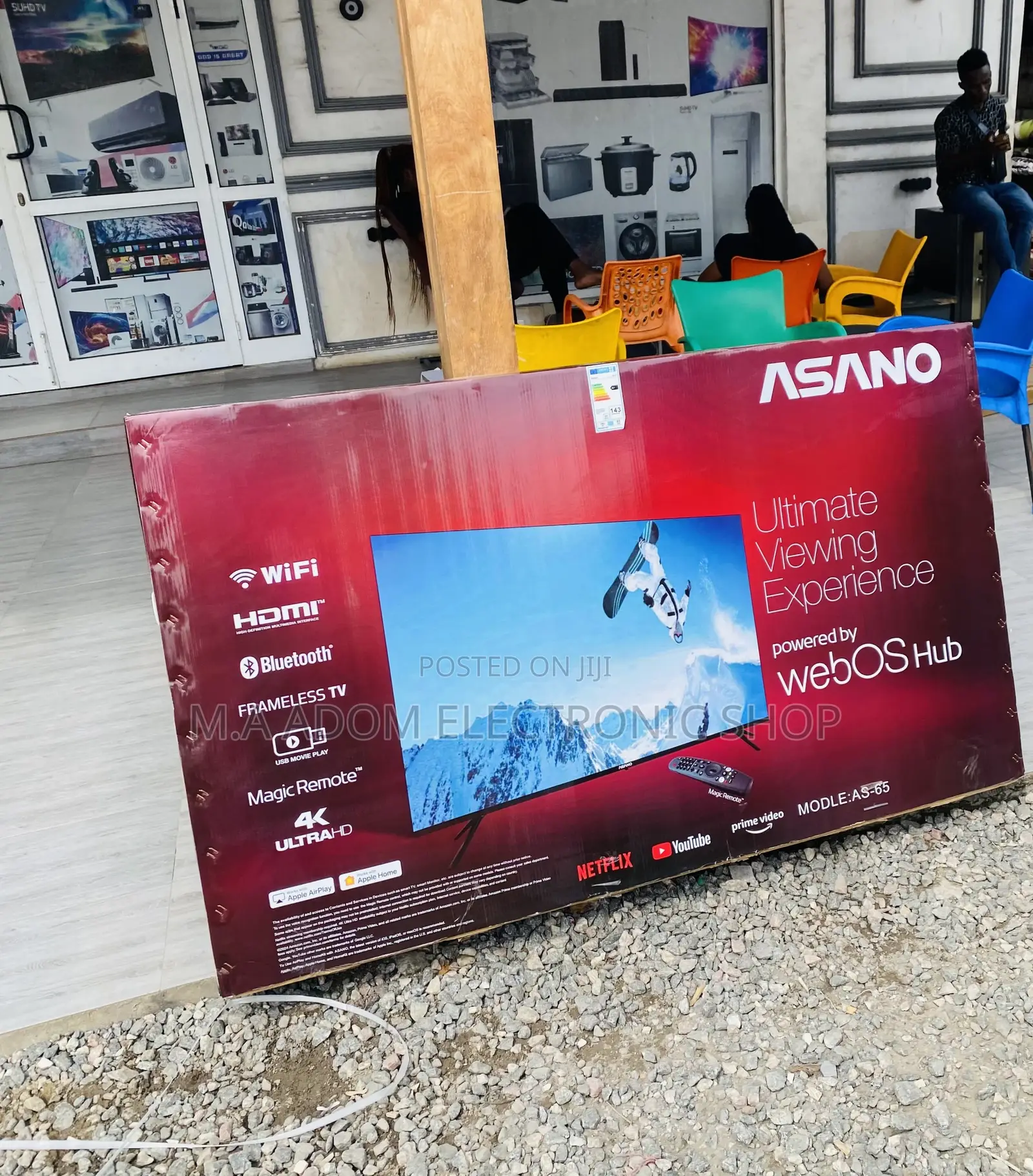 Quality Asano 65 Smart Uhd Bluetooth Webos Television.
