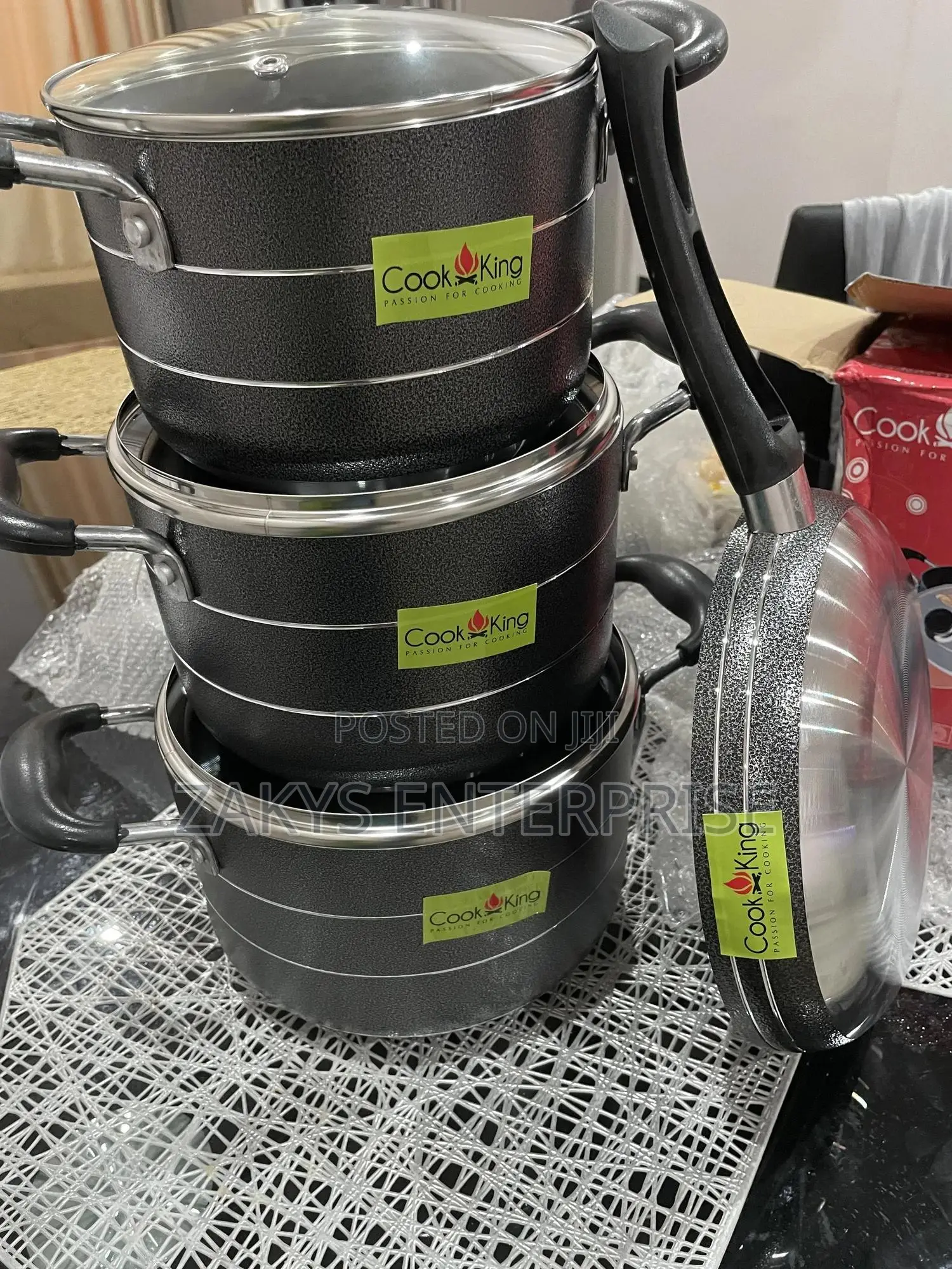 Non Stick Cookware Set 4set (7pcs)