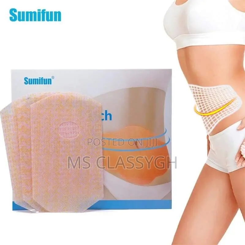 5pcs/Box Slimming Patches Natural New Belly Abdomen Wei