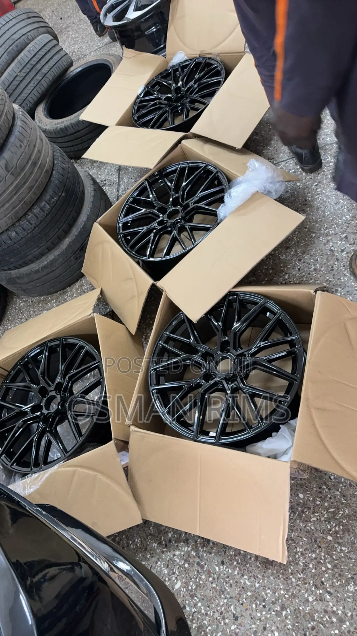 Black Honda Rims