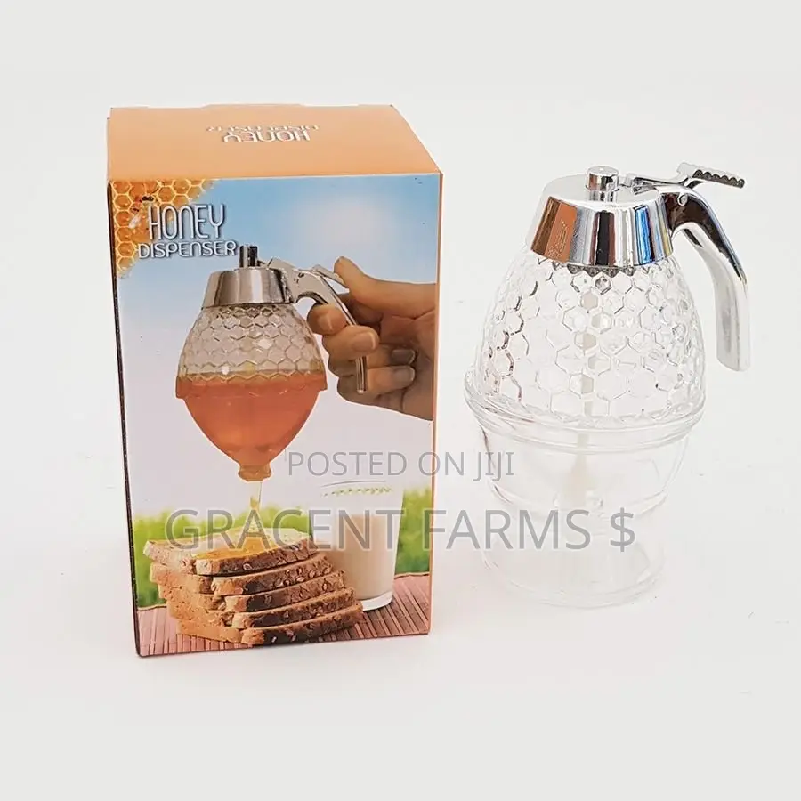 200ml Drip-Free Acrylic Honey Dispenser