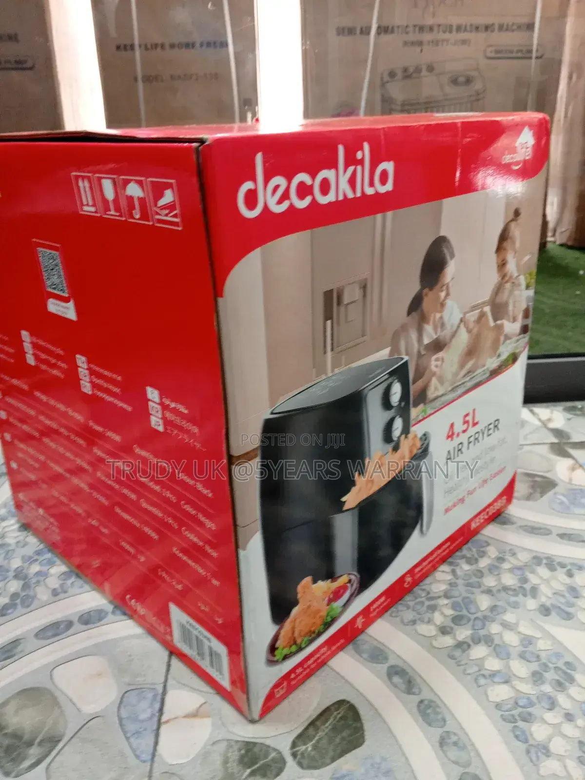 Few Minutes 4.5liters Decakila Air Fryer