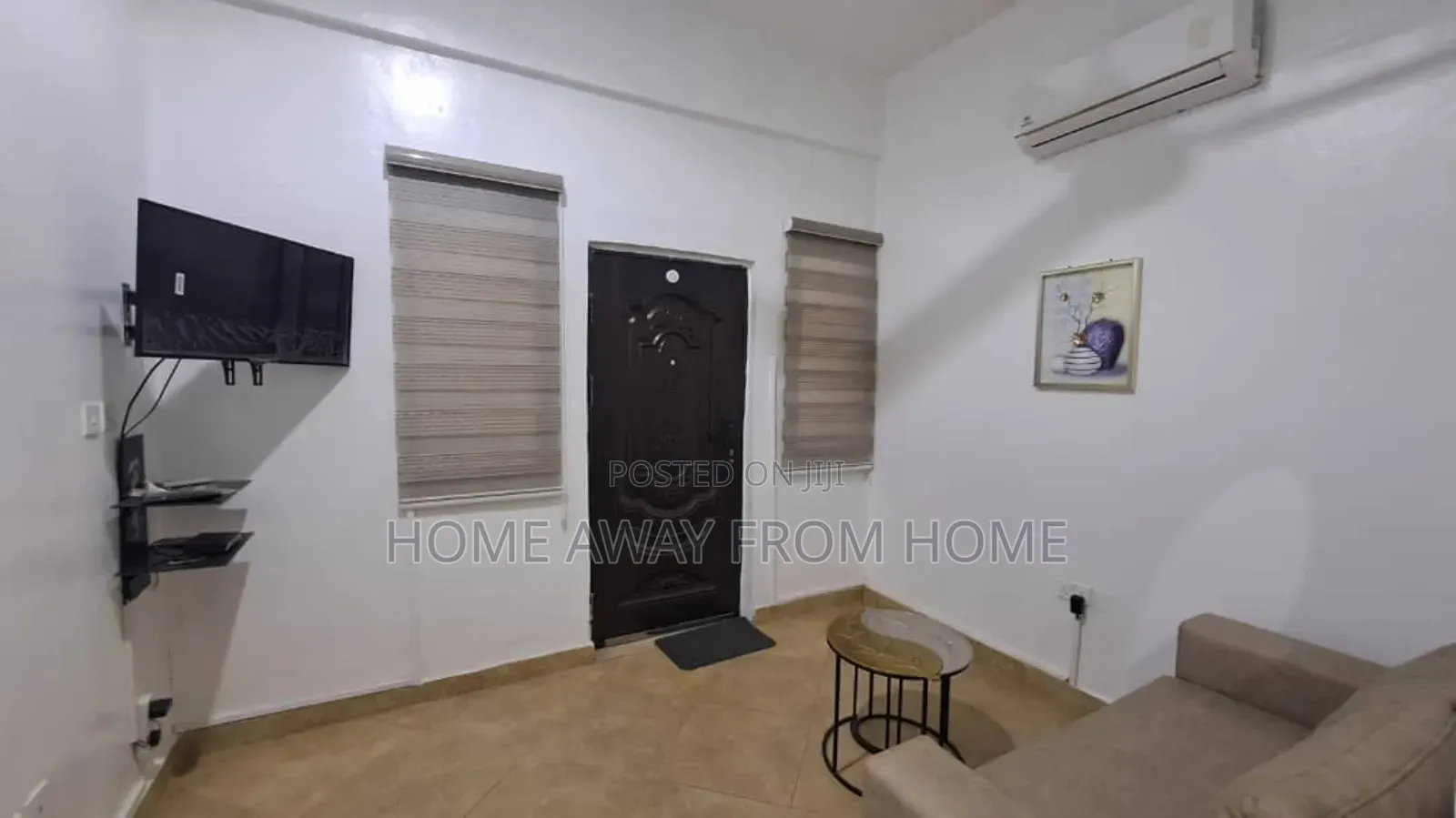 I Bedroom Furnished Flat for Short Stay