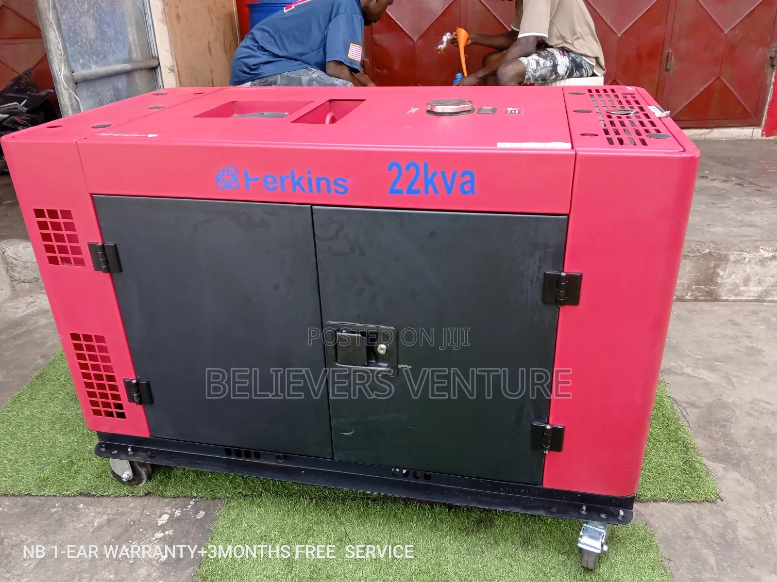 Generator Silent Diesel Keystart 22kw UK Made Perkins