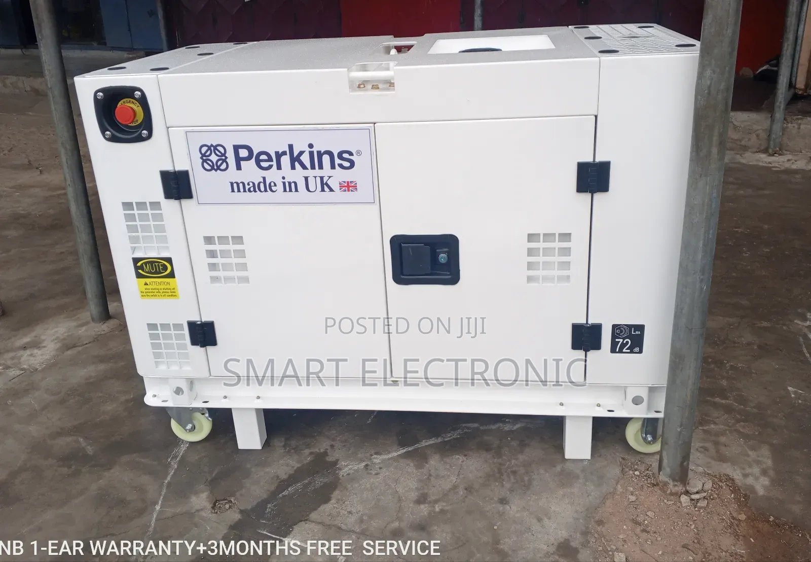 Perkins Generator 20kw Silent Diesel Keystart Geneset Silent