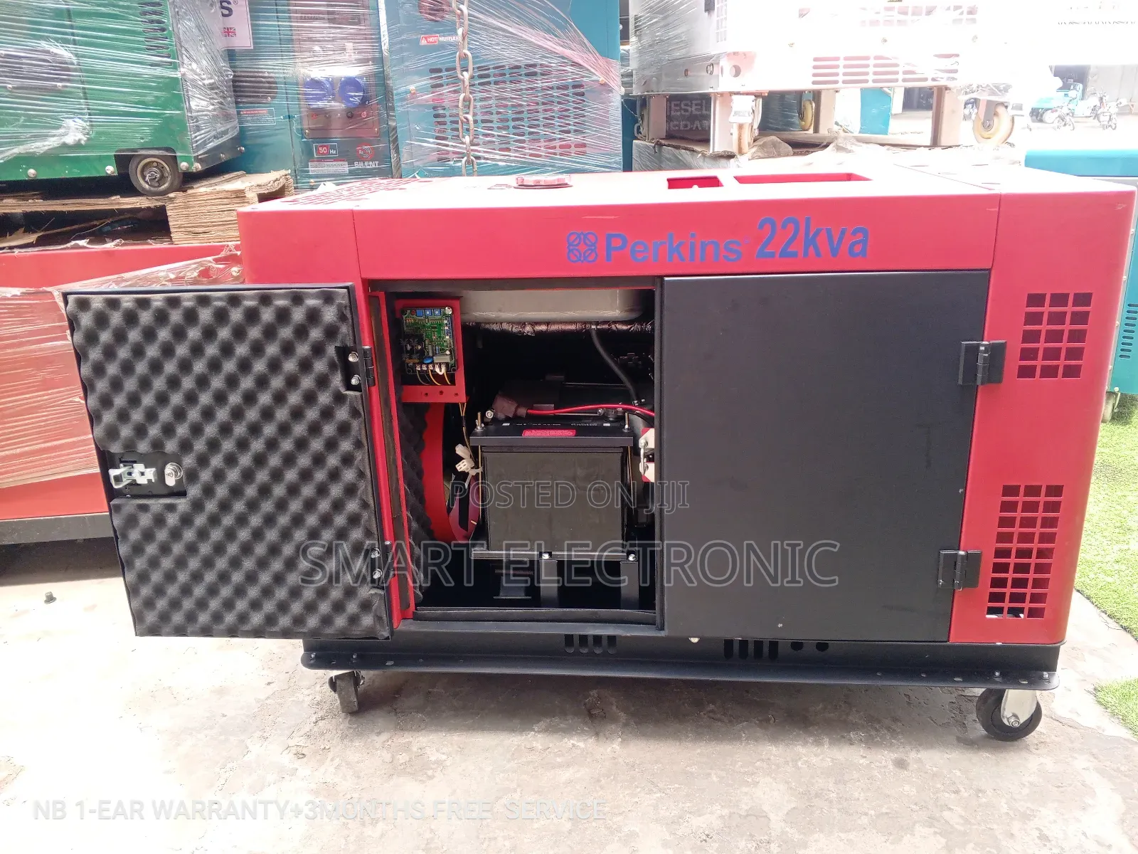 Brand New Perkins Geneset Keystart Silent Diesel Geneset