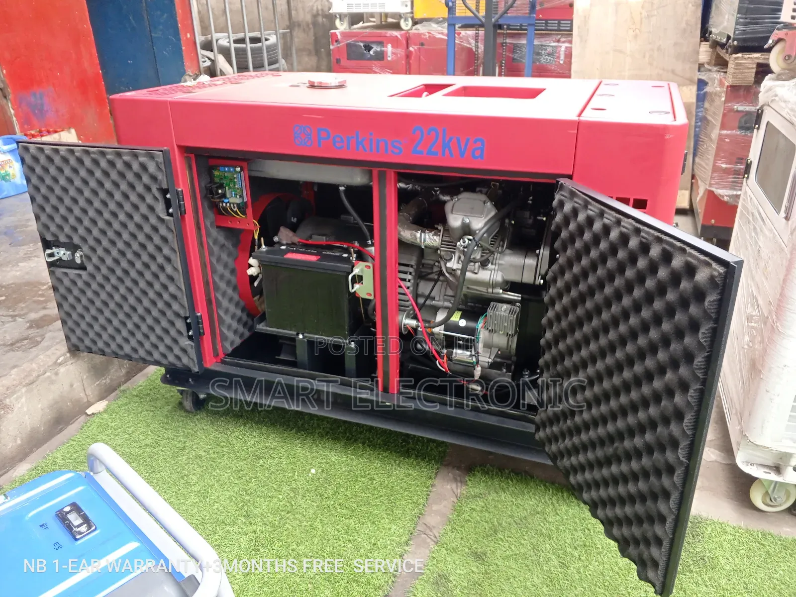 22KW UK Perkins Generator Keystart Generator Powerful