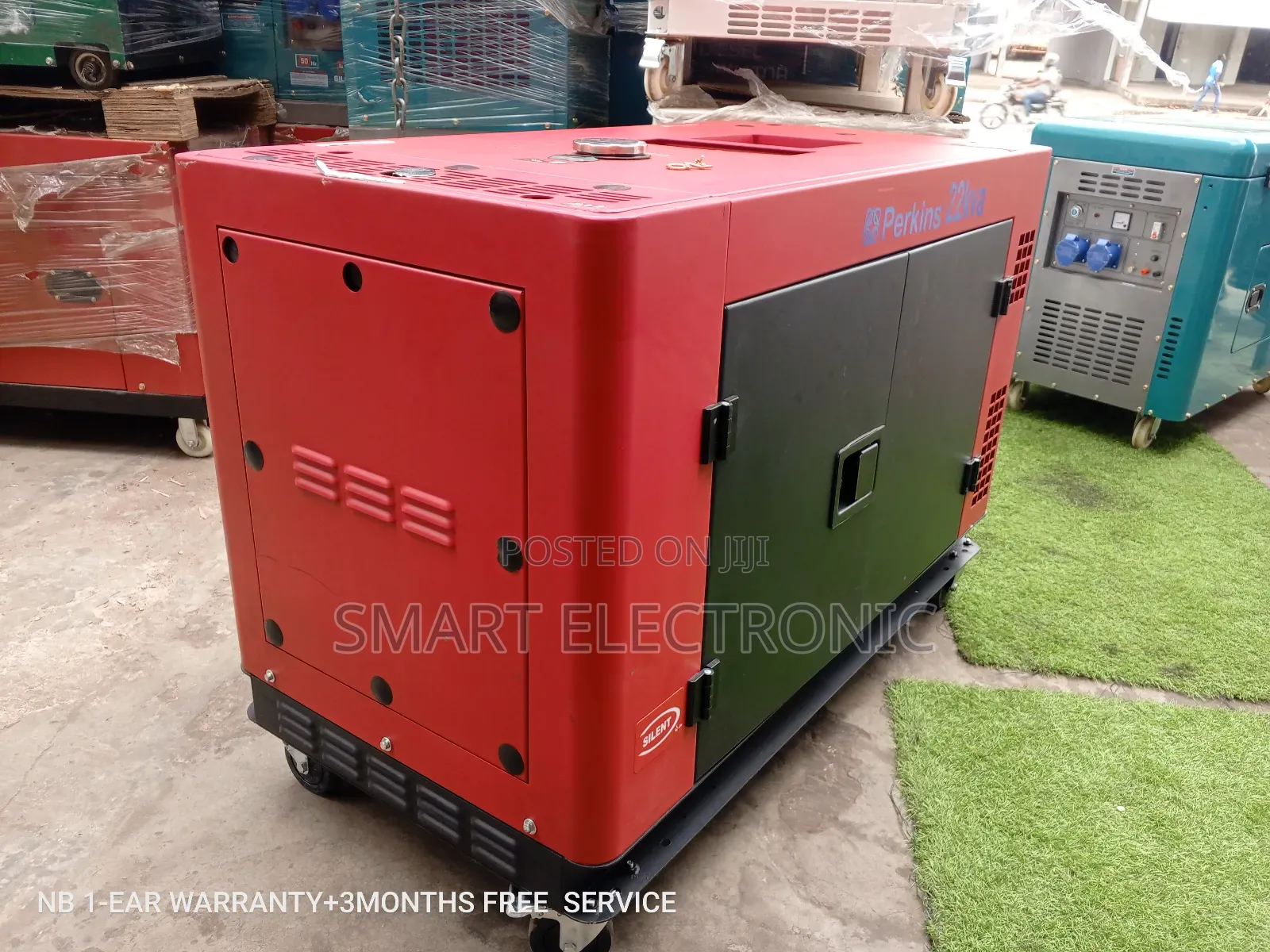 Powerful Generator 22kw Keystart UK Made Silent Diesel