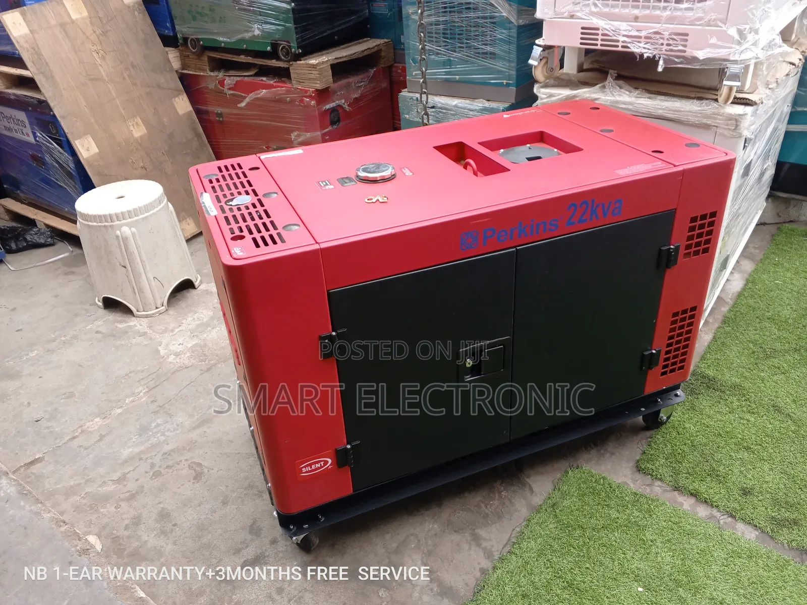 Perkins Generator 22kvav Silent Key Start Generator Diesel