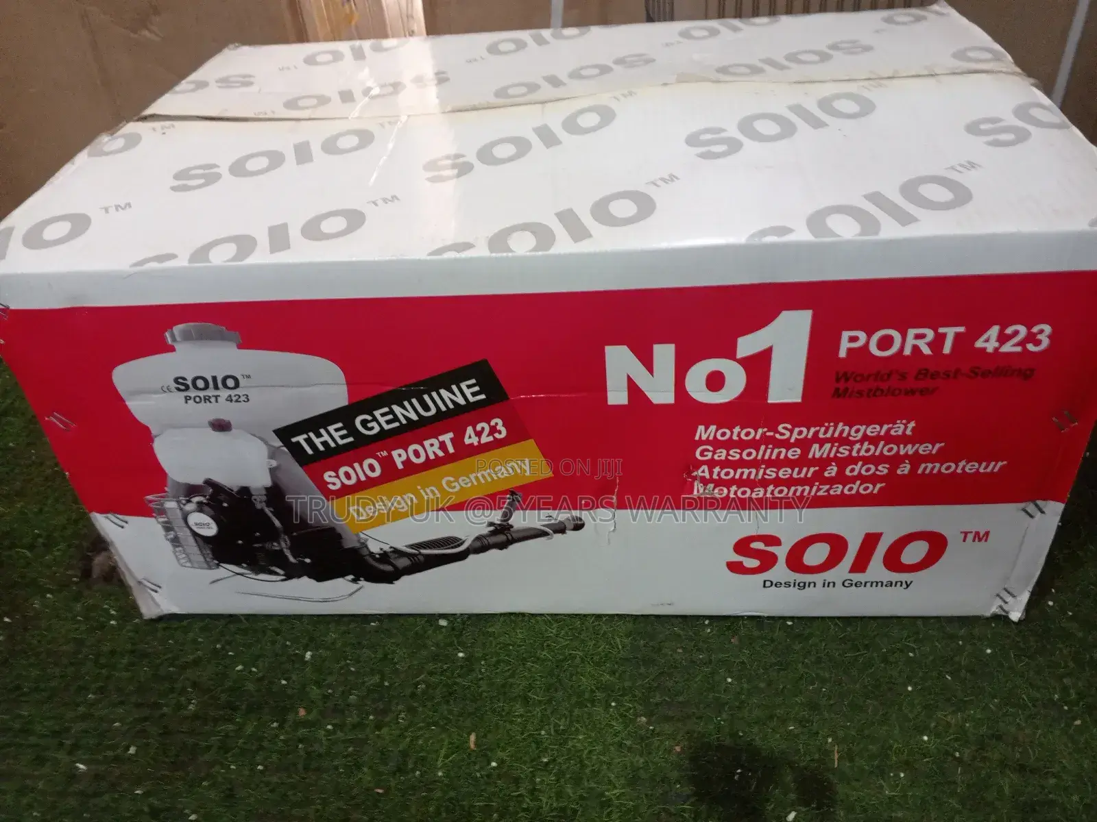 Solo Mistblower Gasoline Spraying Made in Germany