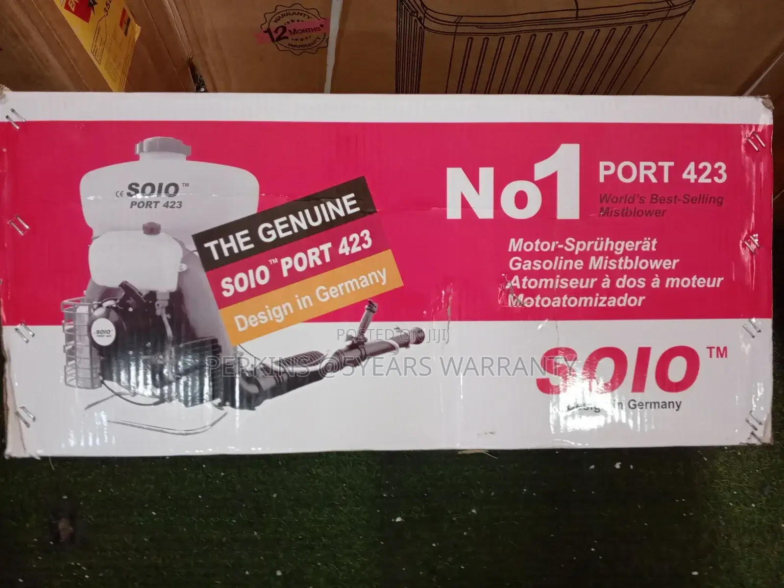 No1 Solo Gasoline Mistblower Sprayer Machine