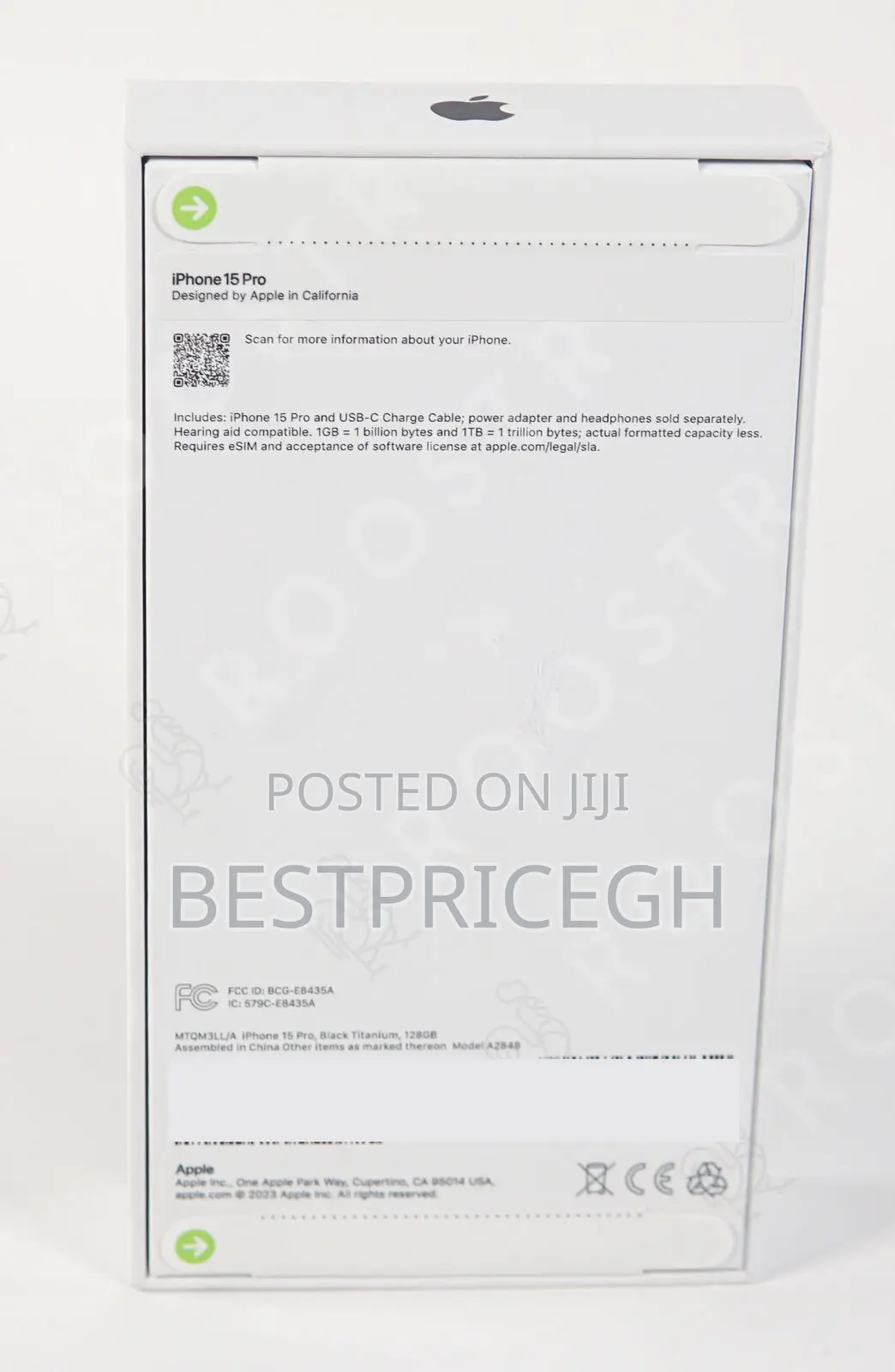 New Apple iPhone 15 Pro 128 GB