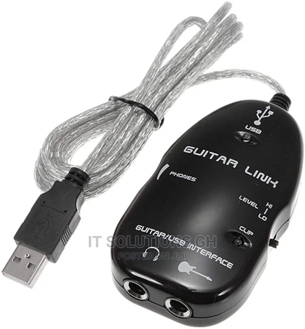 USB Guitar Interface Link Cable