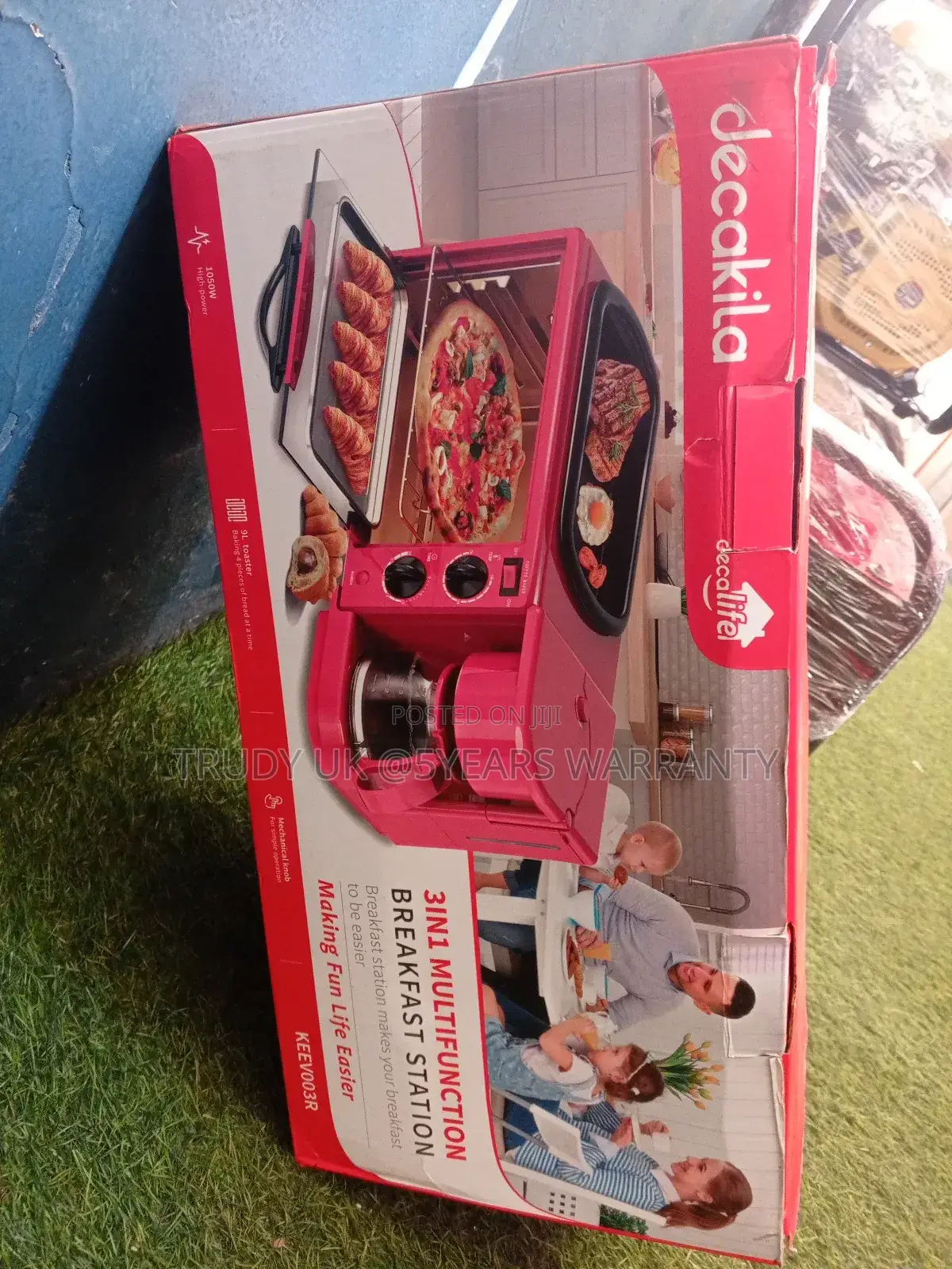 Decakila 3in1 Multifunction Breakfast Station 1050watts