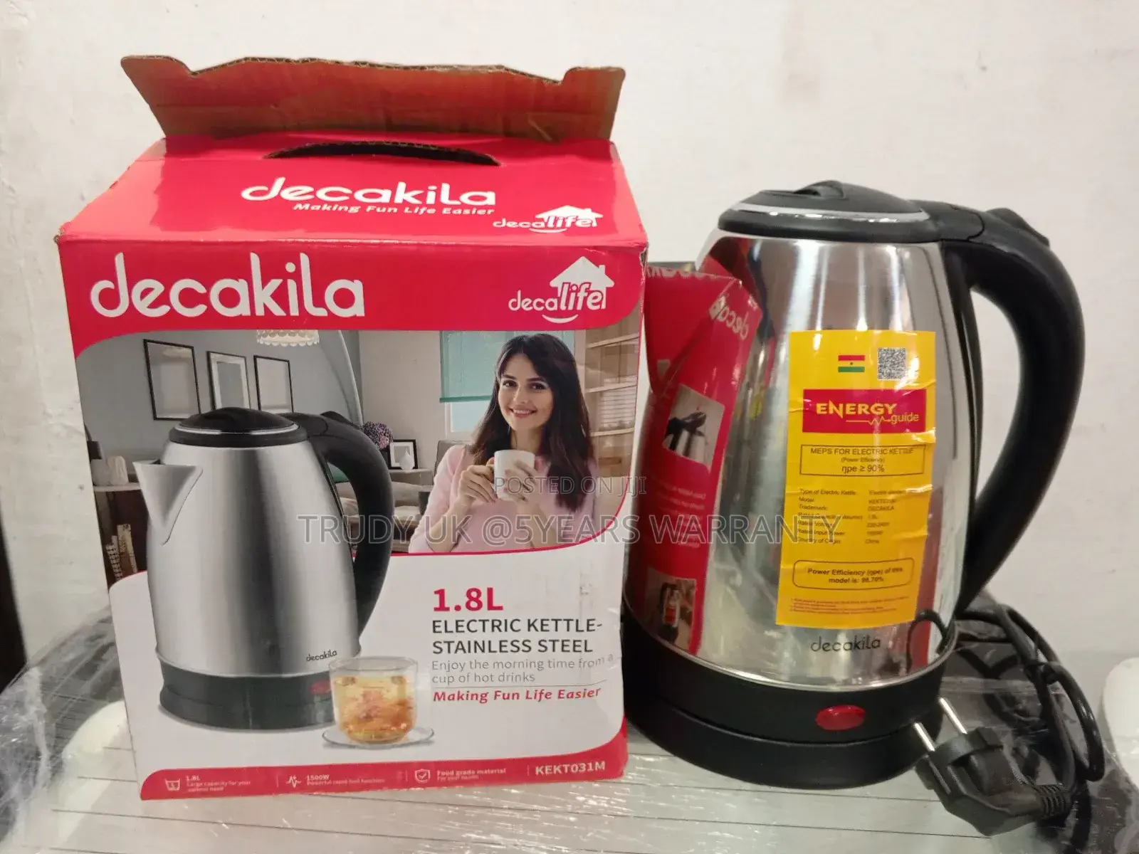 Electric Kettle Stainless Steel