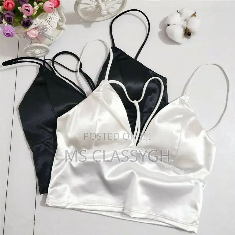 Crop Top Casual Strap Vests Wrap Chest Underwear Padded Bra