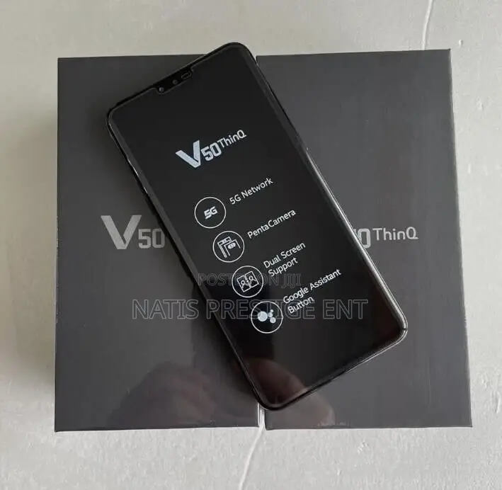 New LG V50 ThinQ 128 GB Black