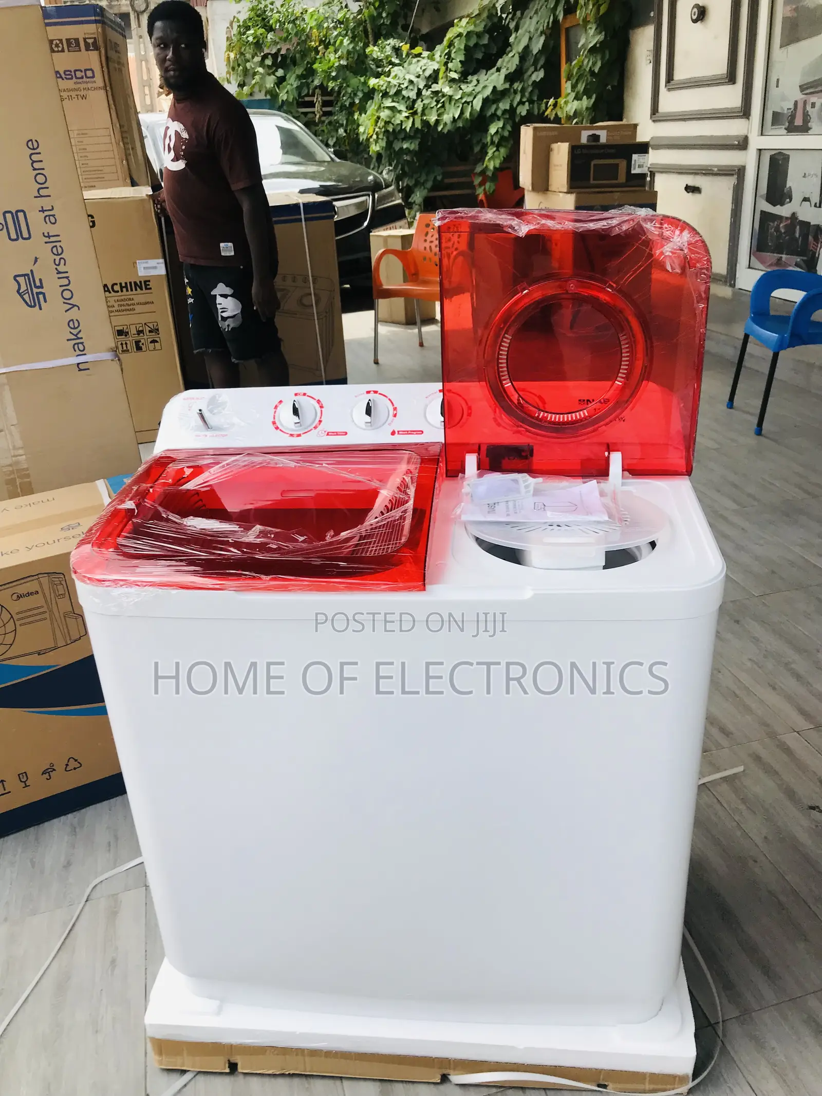 Desired Authentic Nasco 11kg Twin Tub Washing Machine