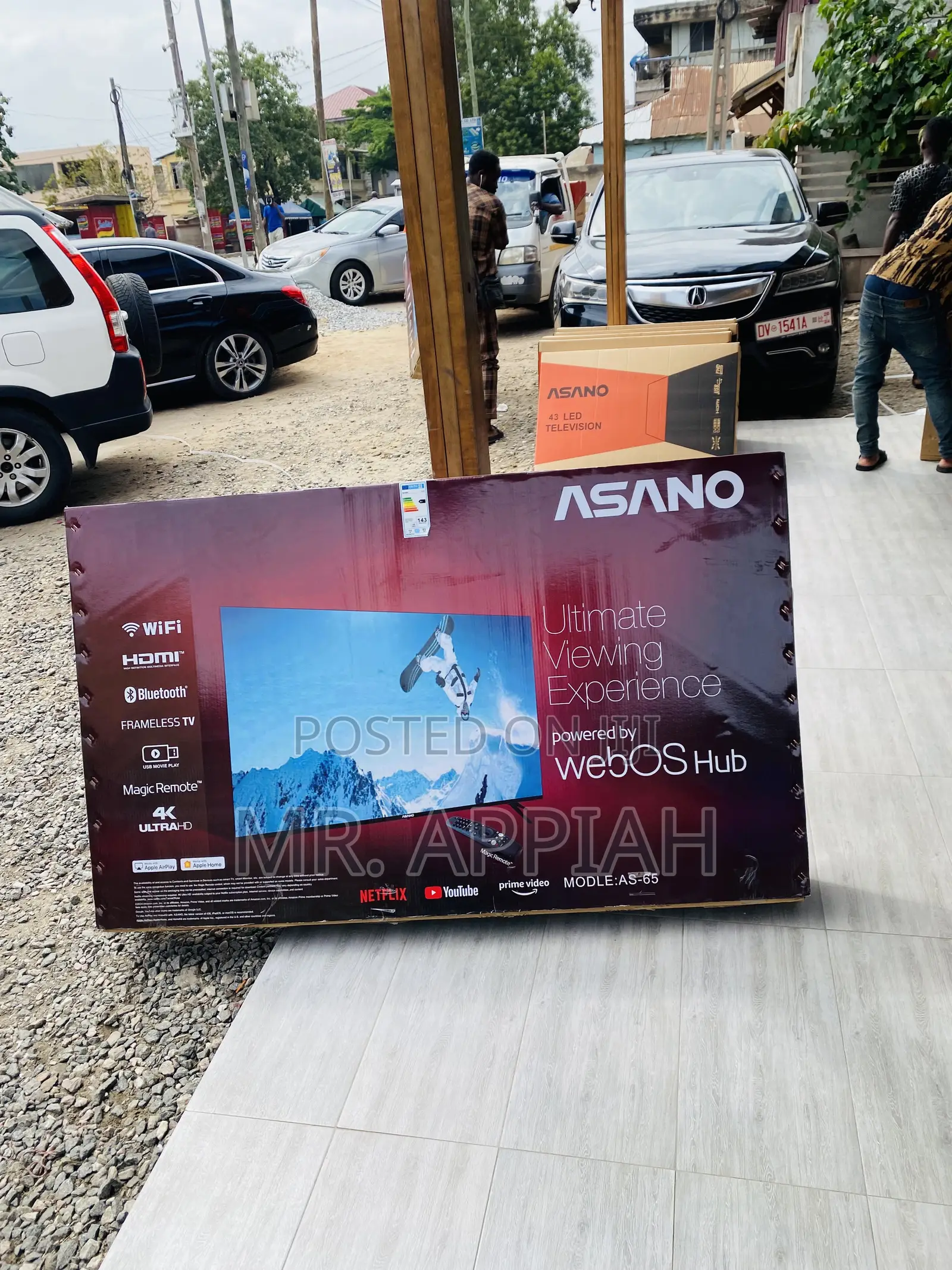 Buy Quality Asano 65” Uhd Smart Webos Television 