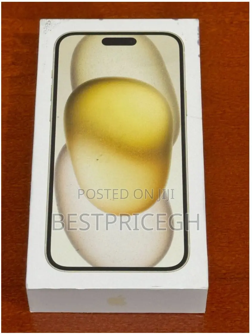 New Apple iPhone 15 Plus 256 GB Yellow