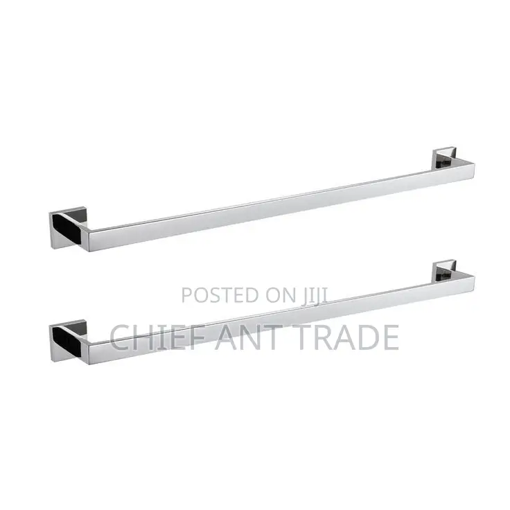 Towel Rod / Hanger. Gj6801 Silver.