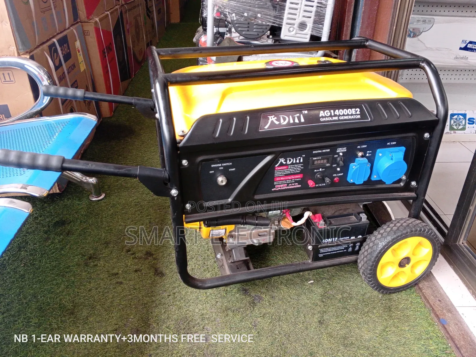 14000W 12kw Silent Petrol Generator Generator Geneset