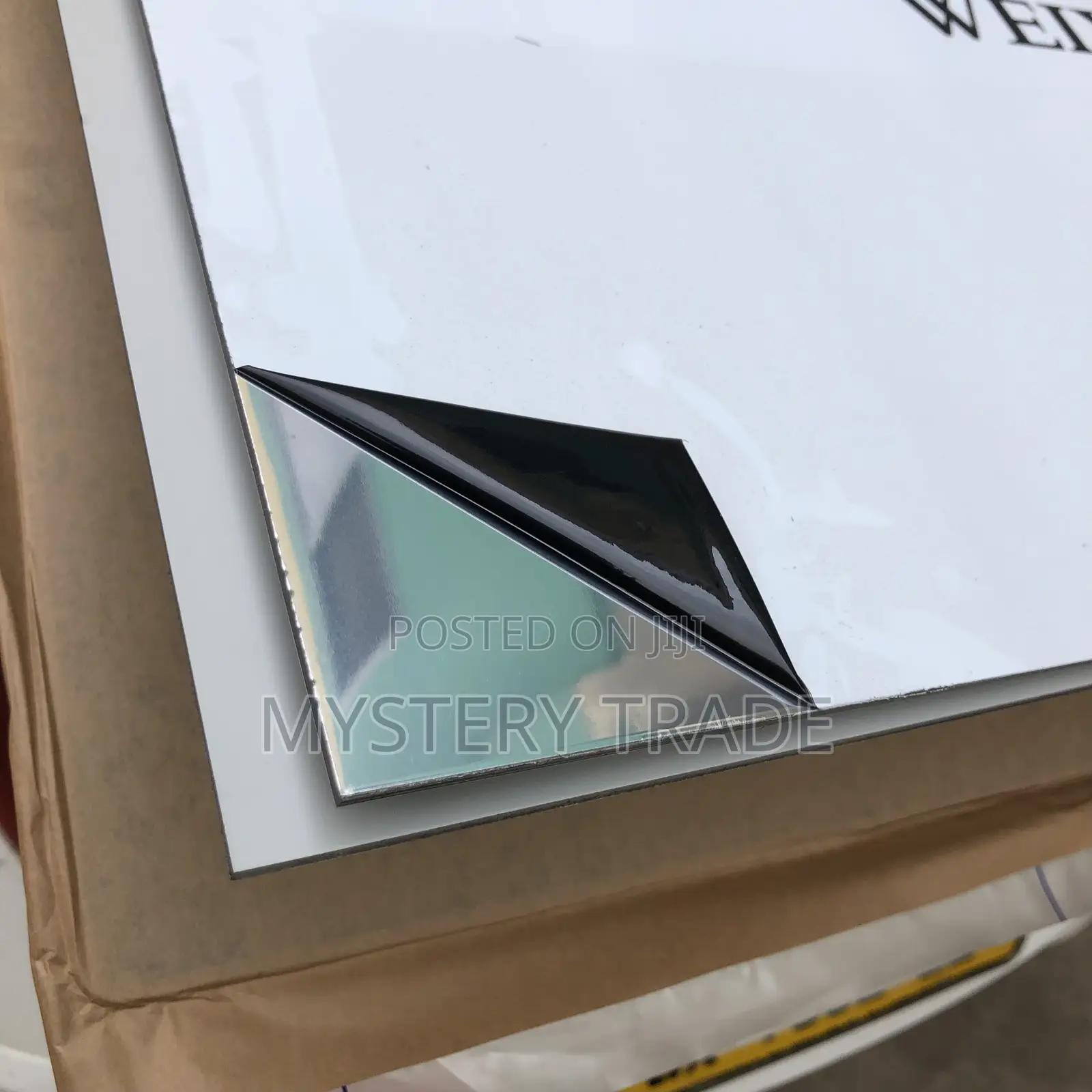 Mirror Silver Alucobond 3mm