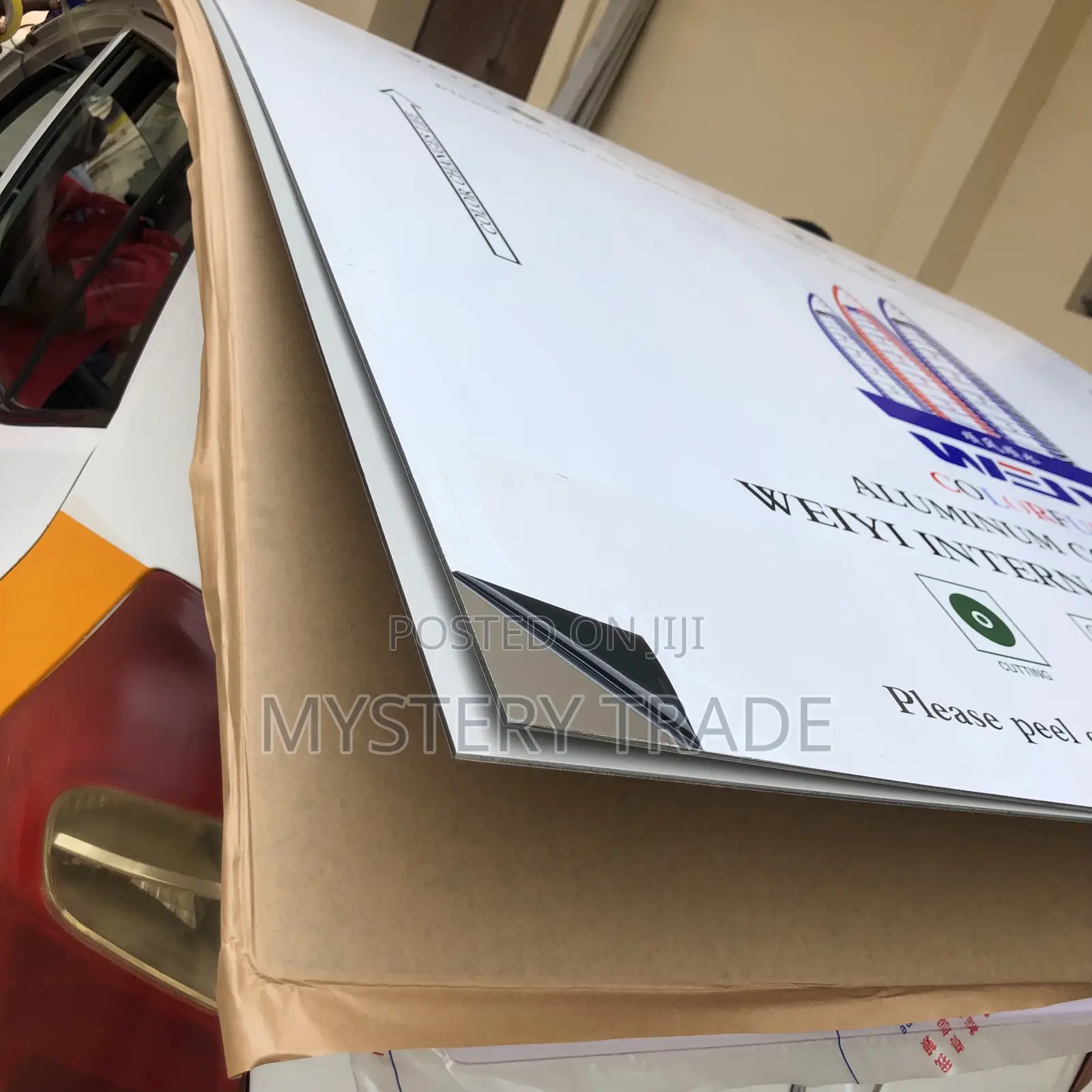 Mirror Silver Alucobond 3mm