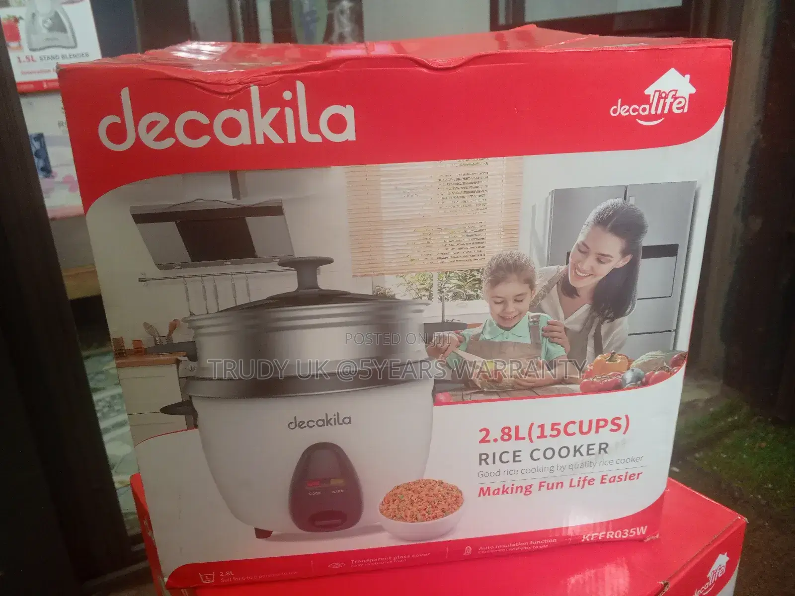 Rice Cooker 2.8liters (15cups) Rice Cooker