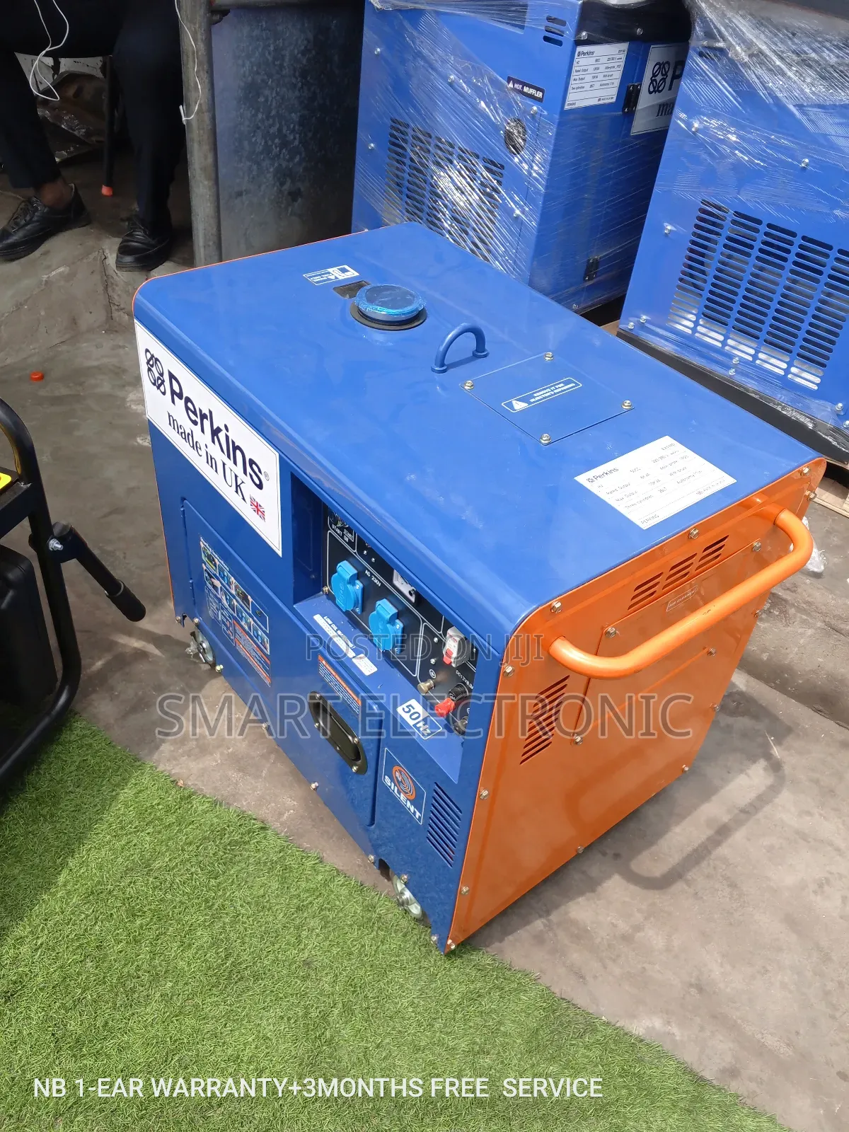 UK Made Perkins Generator Silent Diesel 13000W Generator