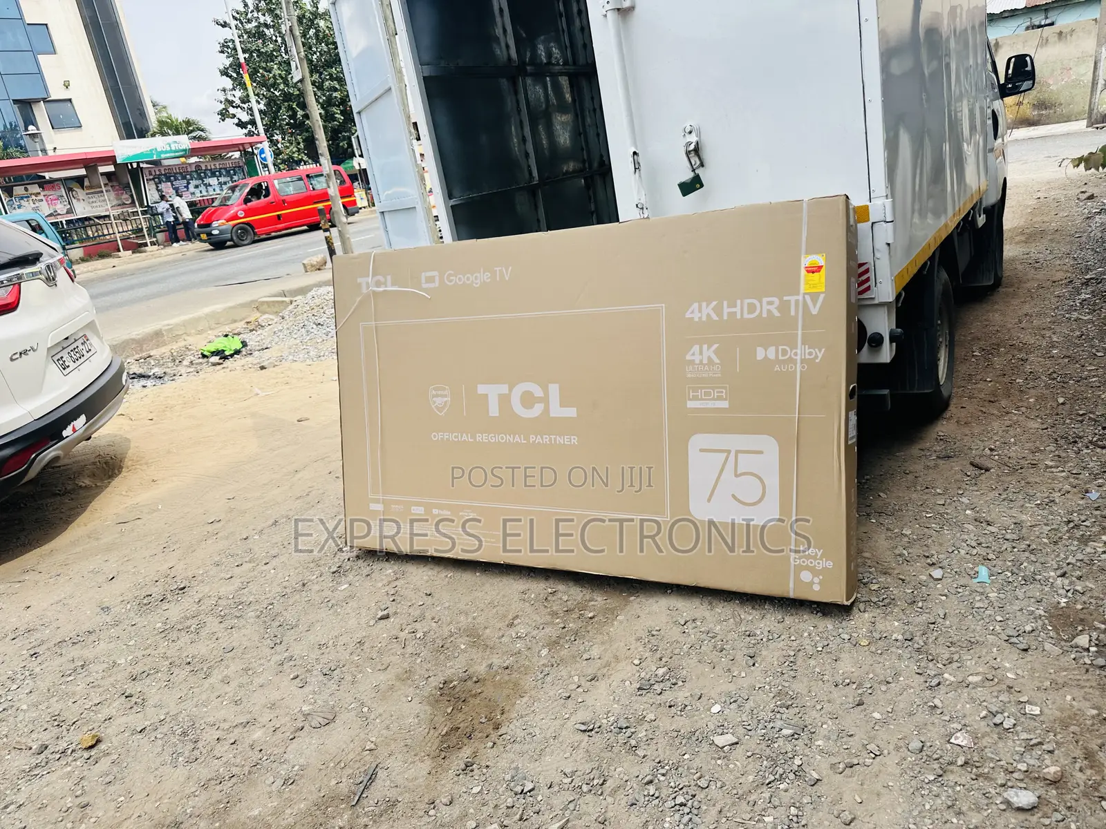TCL Uhd Smart 75”P635 Glossy Slim Tv