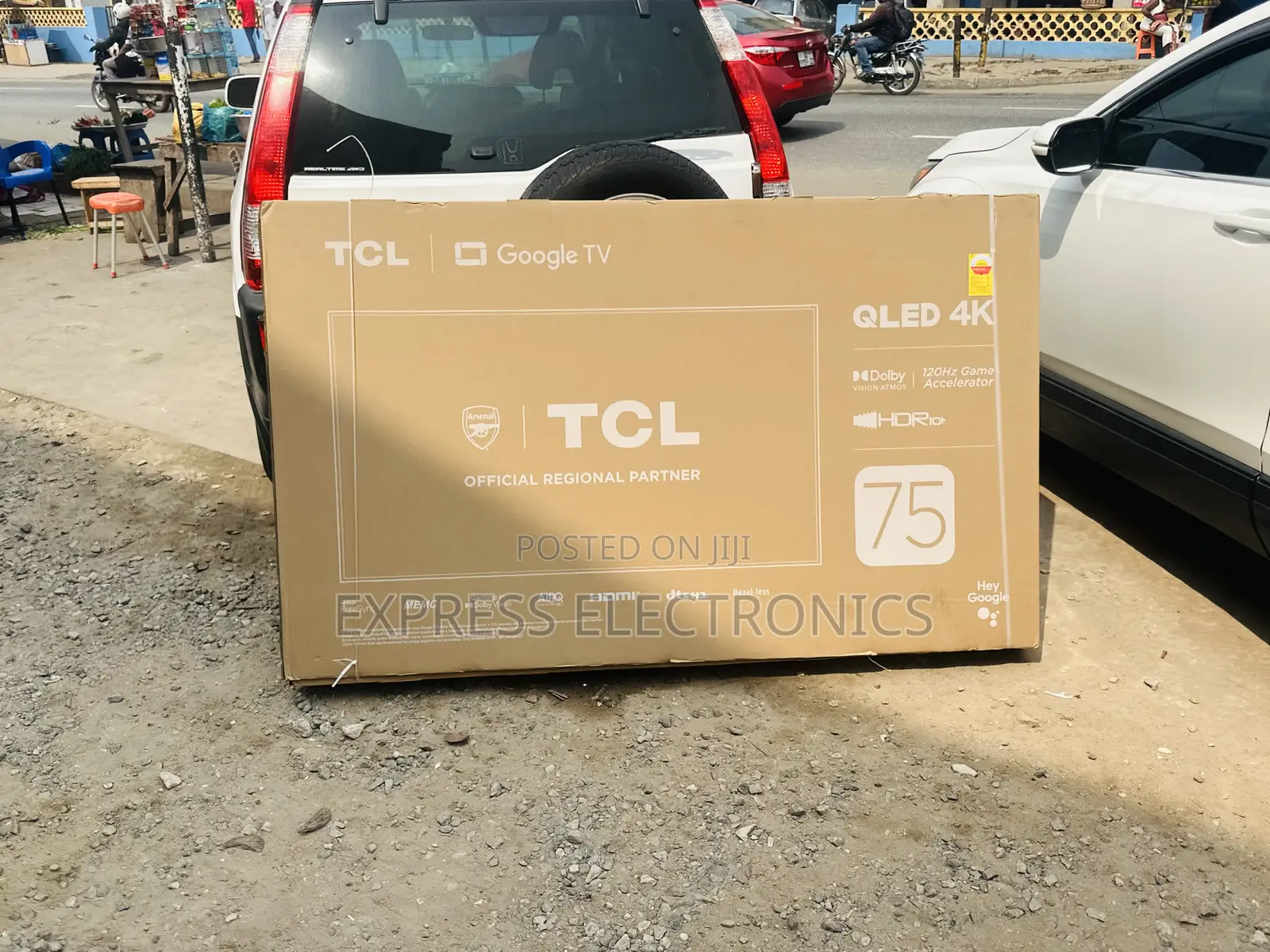 Sleek Slim QLED Smart TCL 75”C645