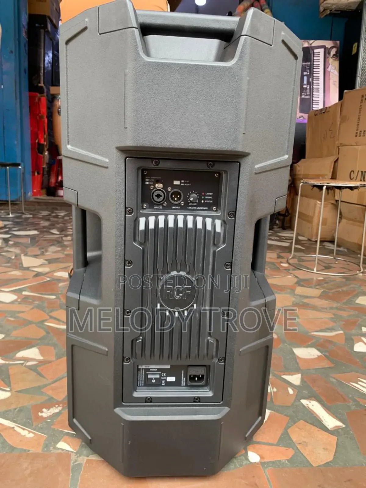 RCF 15inches Pair of Half Range Active Speakers (Plastic)