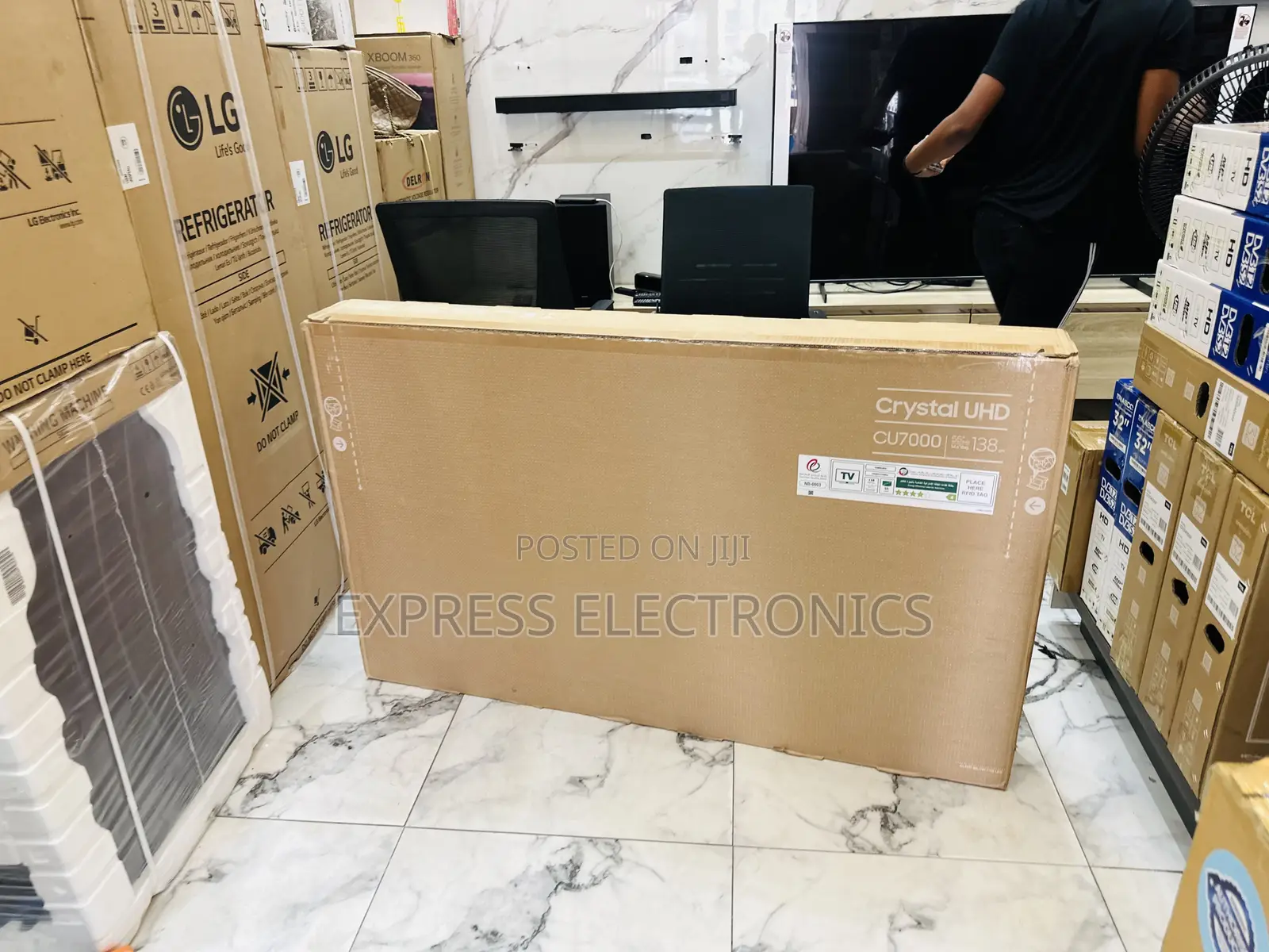 Get a New Slim Uhd Smart Glossy Samsung 55”Cu8000