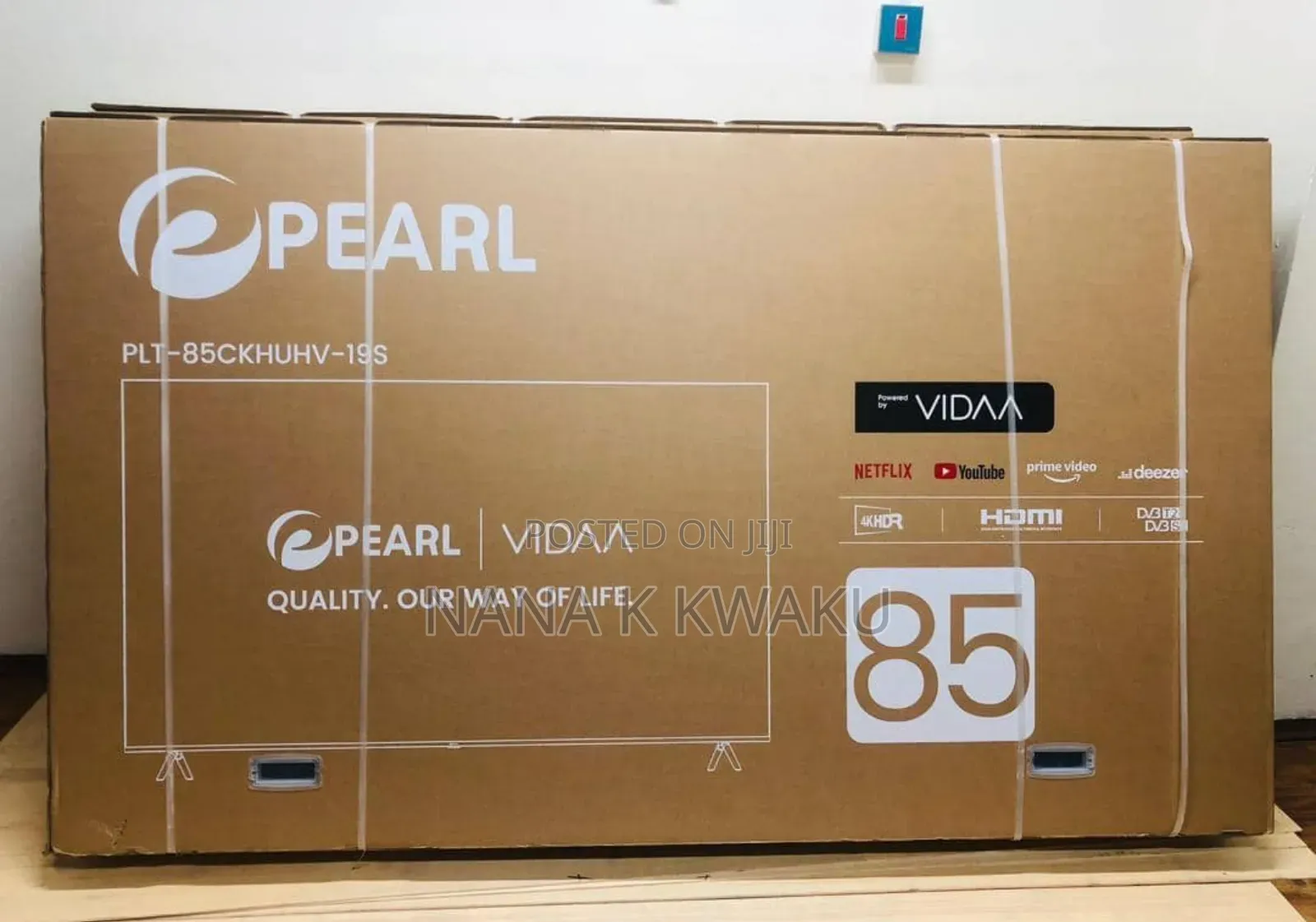 85inches Uhd Smart TV Pearl Available