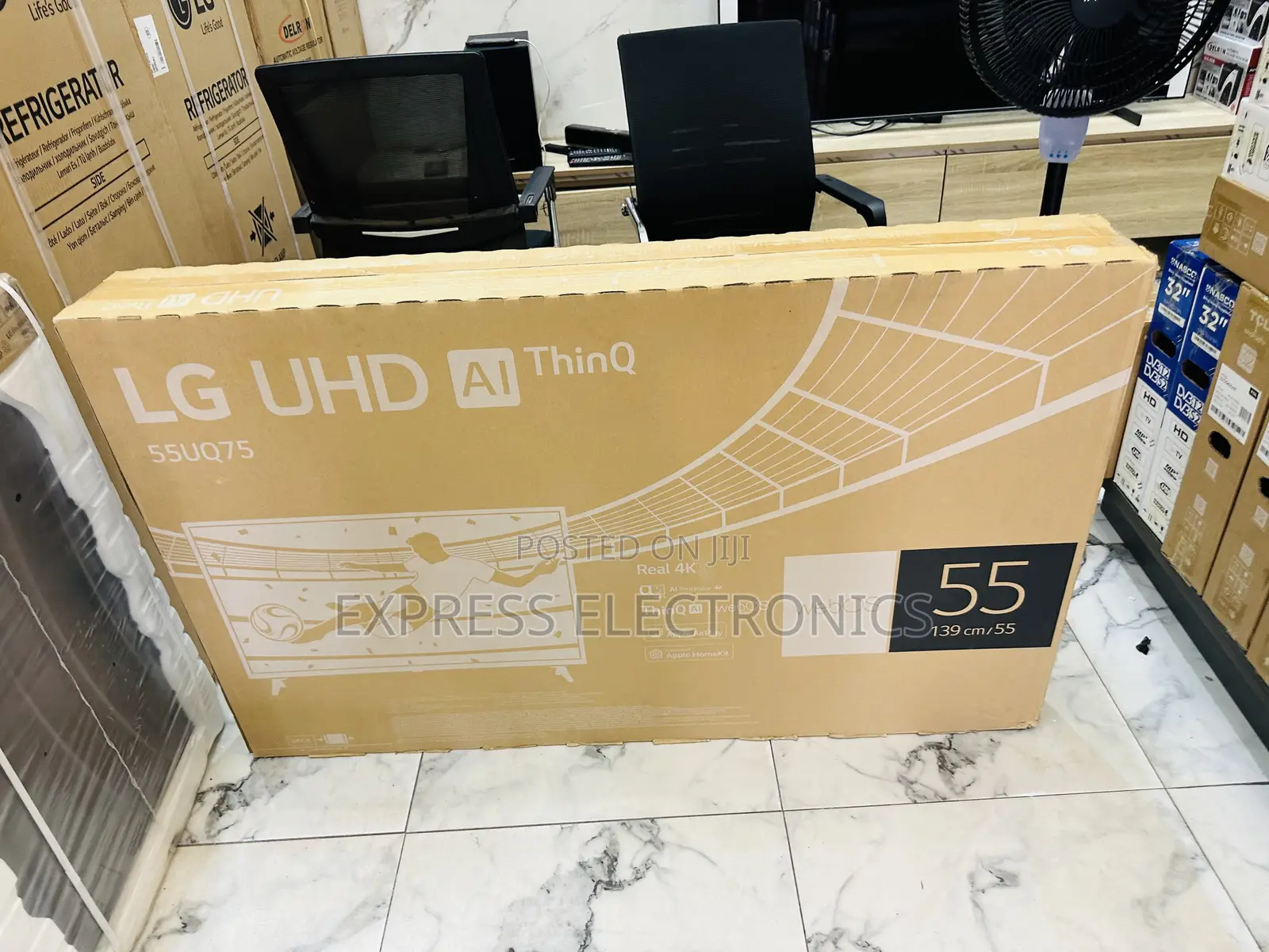 Brand New Slim Sleek Uhd Smart Lg 55” Ur73