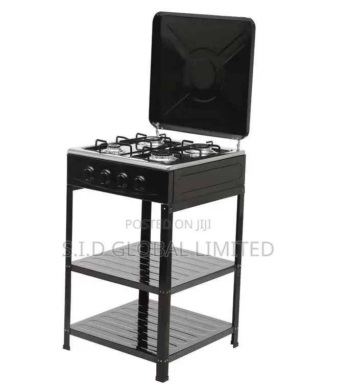 Nicest Nasco 4 Burner Gas Stove Gold Cap Nasgs-K4css-S