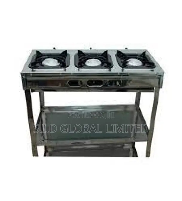 Awesome NASCO-3-BURNER-GAS-STOVE-SILVER-GOLD-CAP-NASGS-K311F