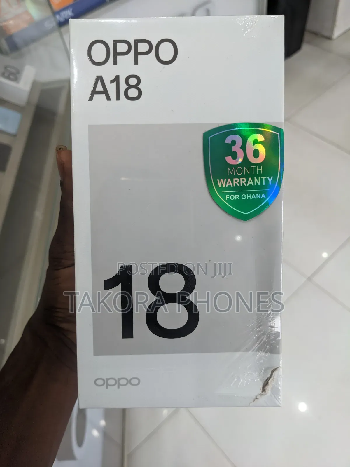 New Oppo A18 64 GB Black