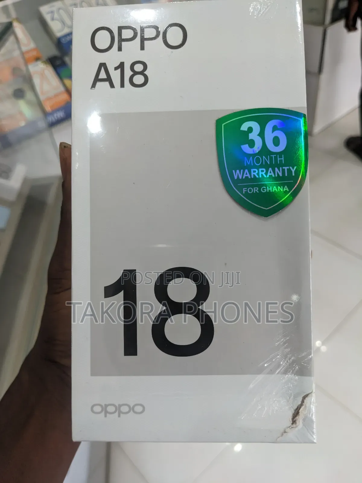 New Oppo A18 128 GB Black