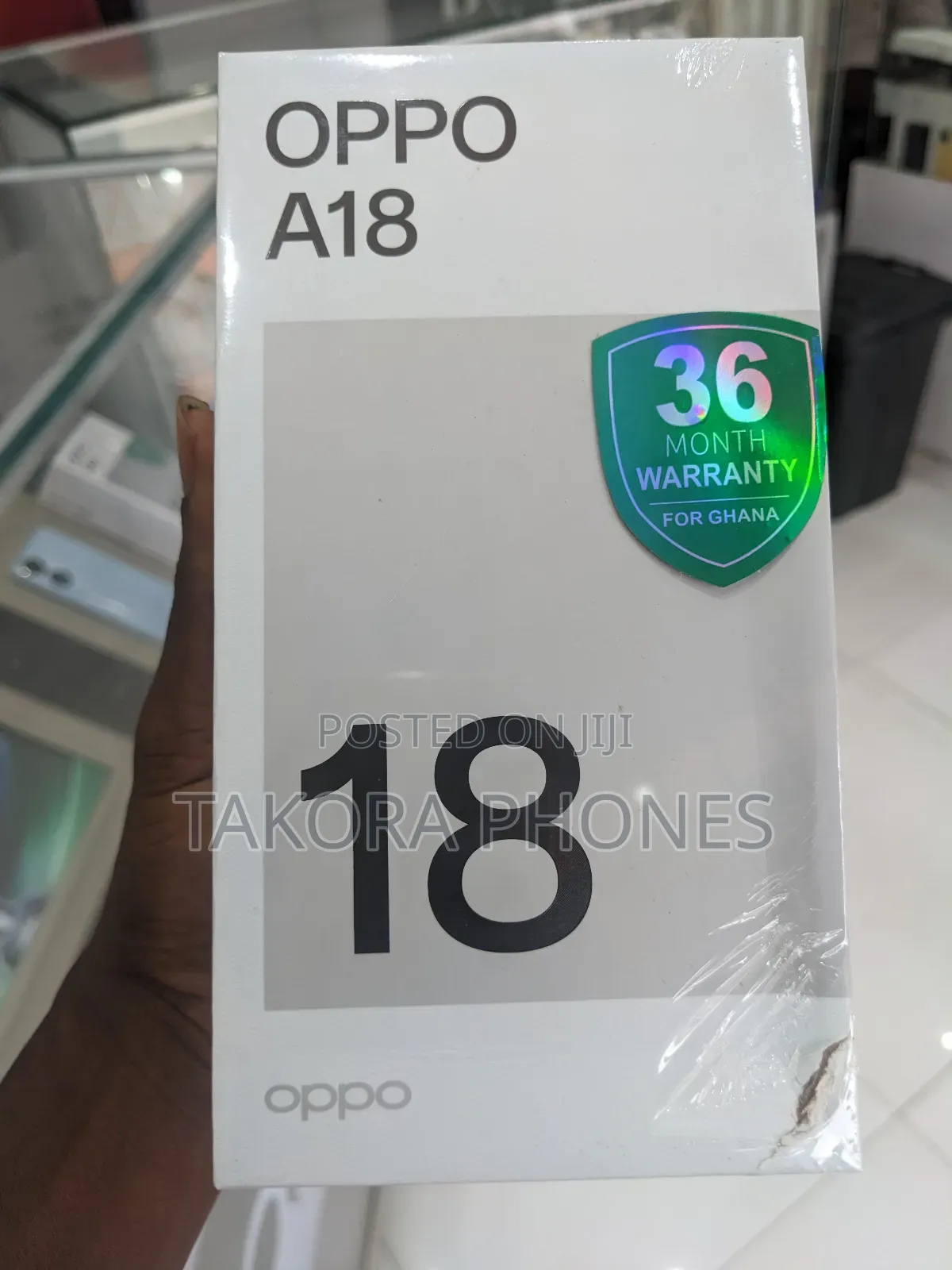 New Oppo A18 128 GB Black