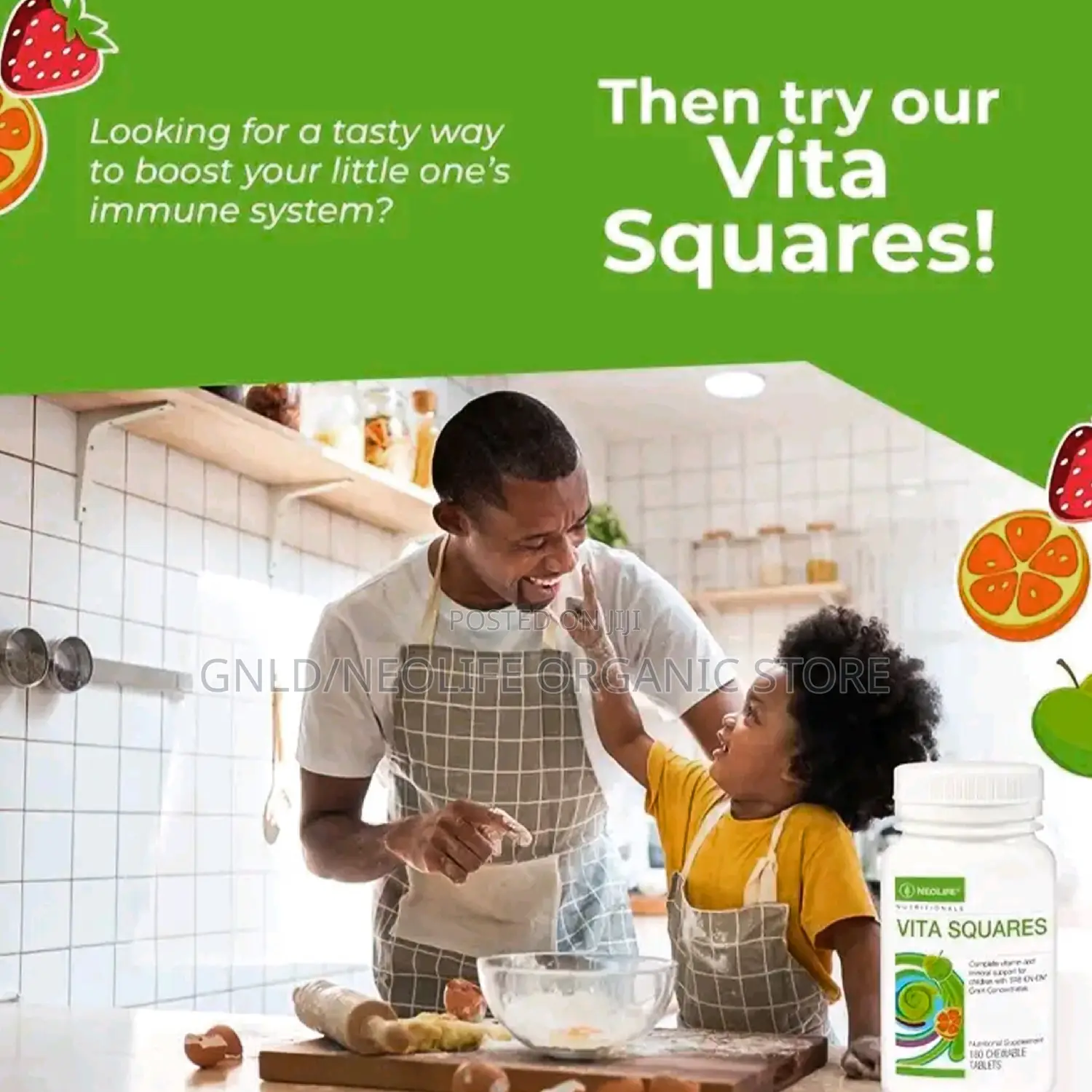 Vita Squares {Chewable Multivitamin}