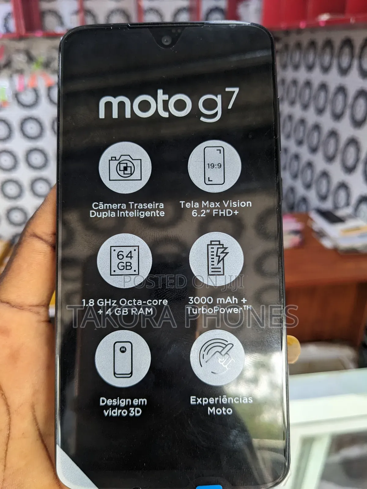 Motorola Moto G7 64 GB Black